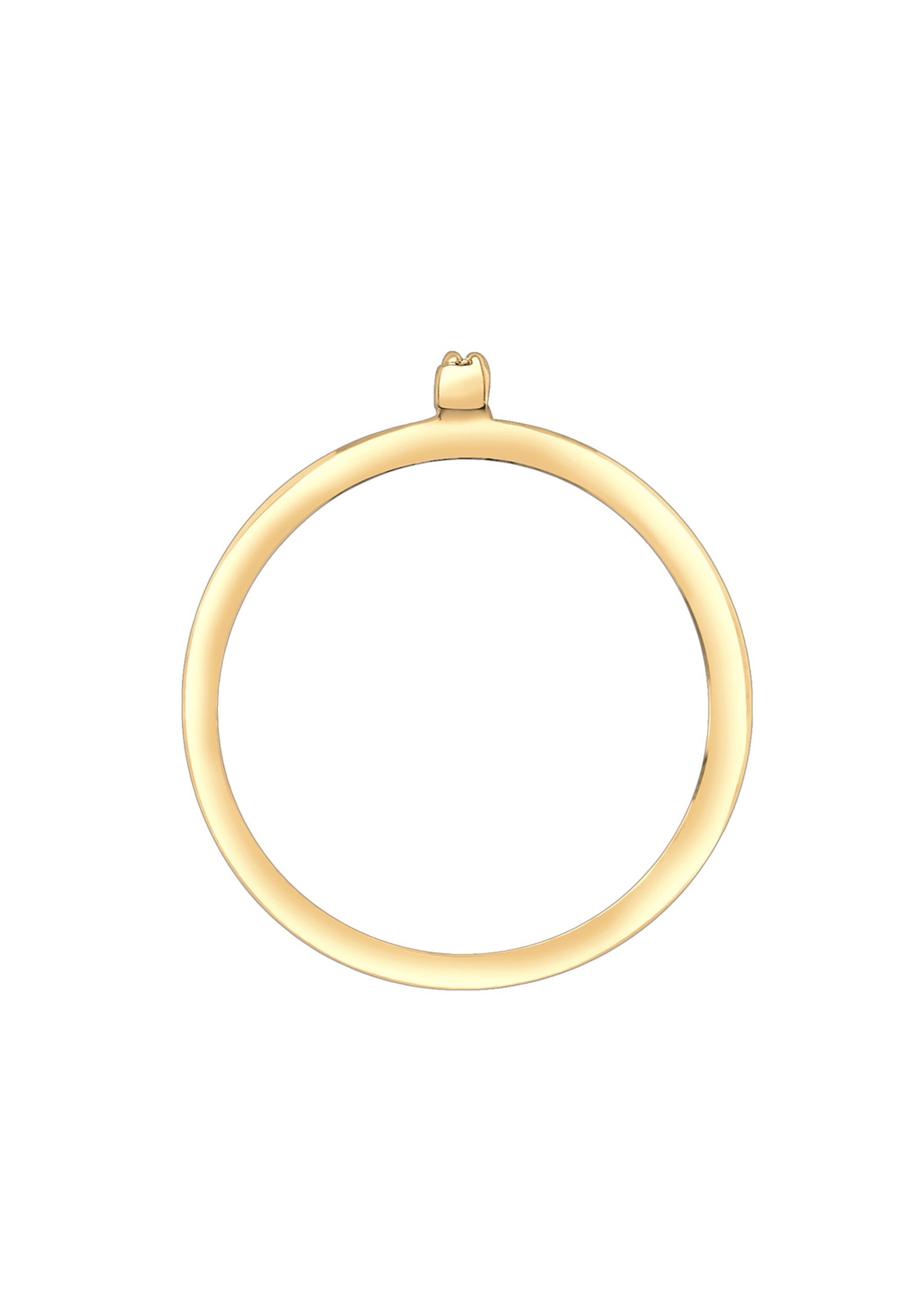 Elli Silberring »Ring GLas Kristalle Weiß 925 Sterling Silver«