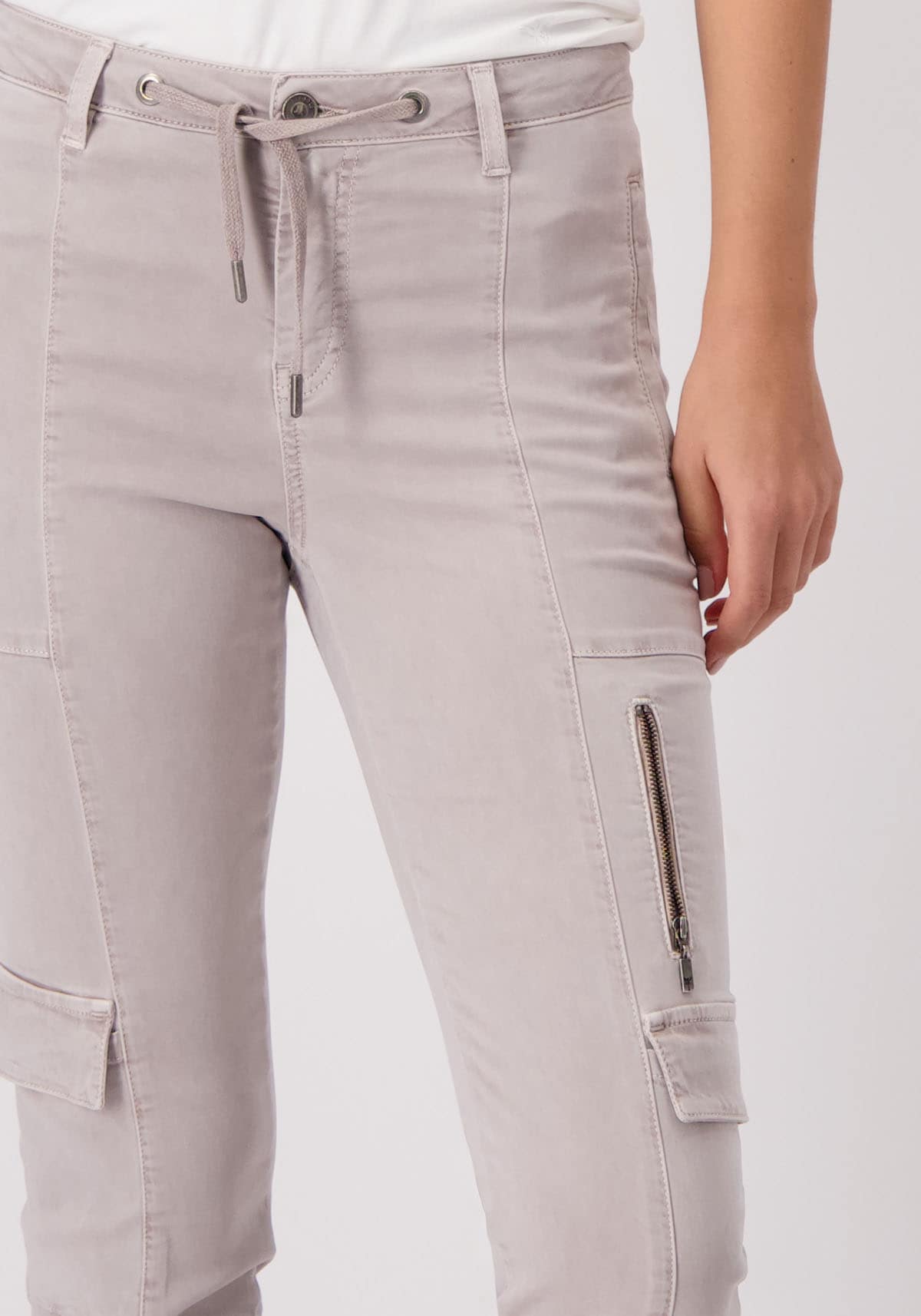 Monari Cargohose, mit Zierreißverschlüssen