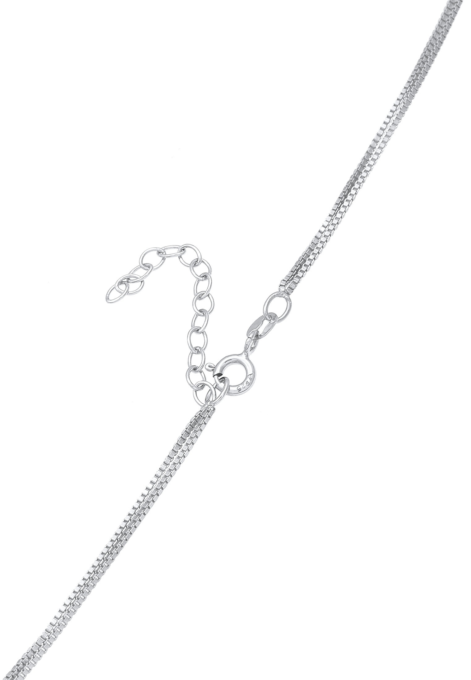 Elli Choker »Halskette Choker Verschlungen Venezianer 925 Silber«