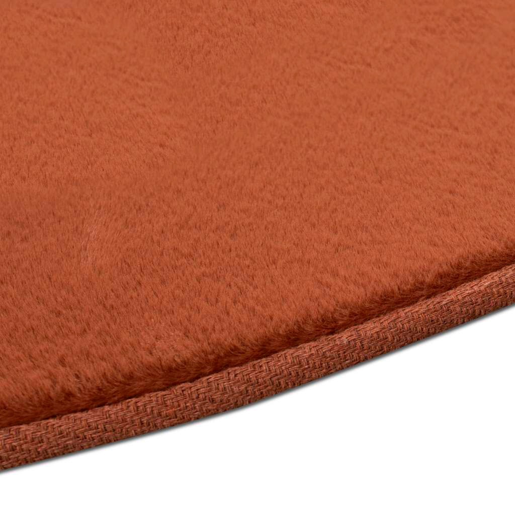 Carpet City Hochflor-Teppich »TOPIA400«, rund, 21 mm Höhe, besonders weich und kuschelig durch Polyester, Uni-Farben