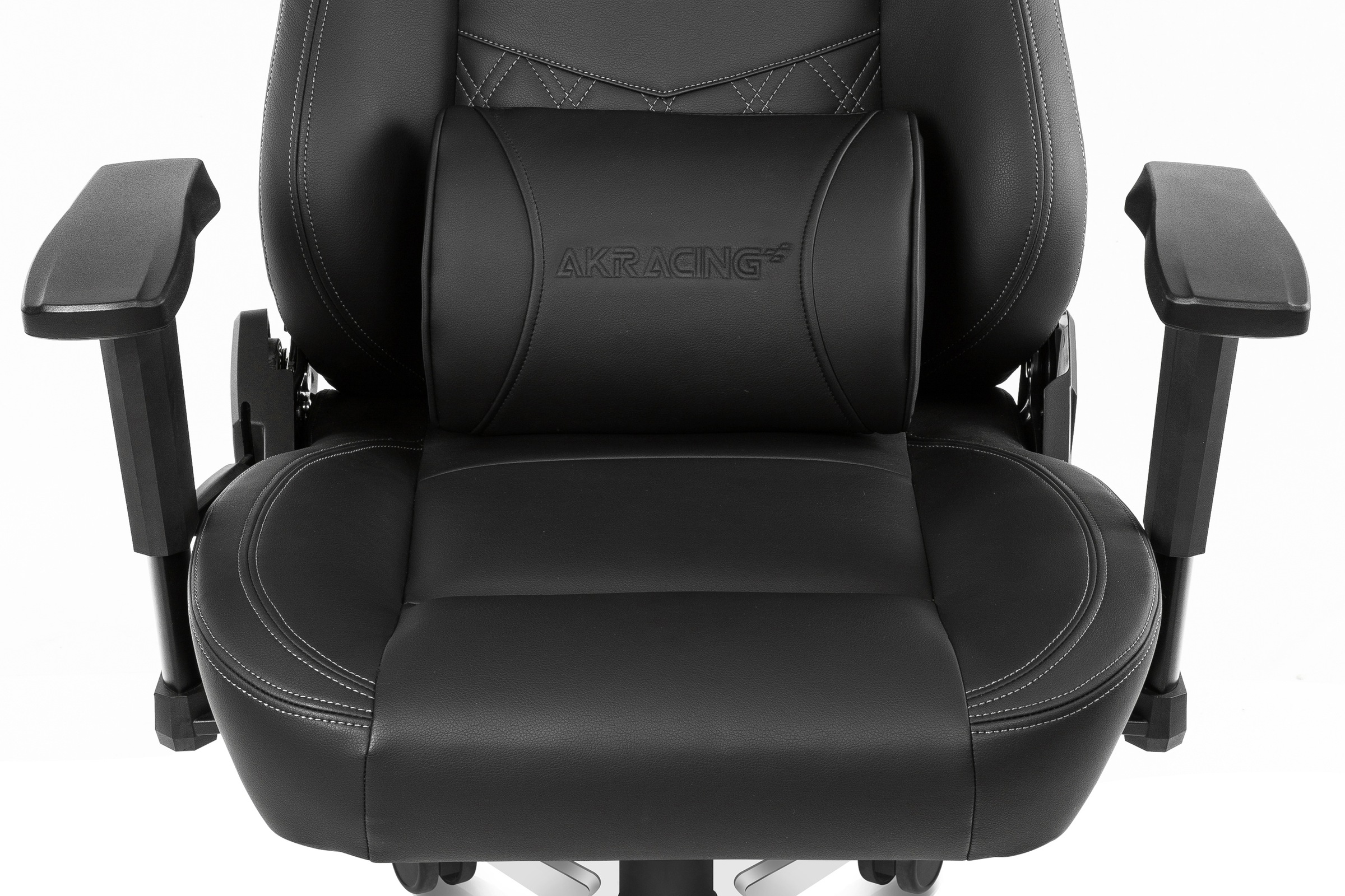 AKRacing Gaming-Stuhl »Office Onyx Deluxe«, Kunstleder-Echtleder, ergonomisch, höhenverstellbar Schreibtischstuhl