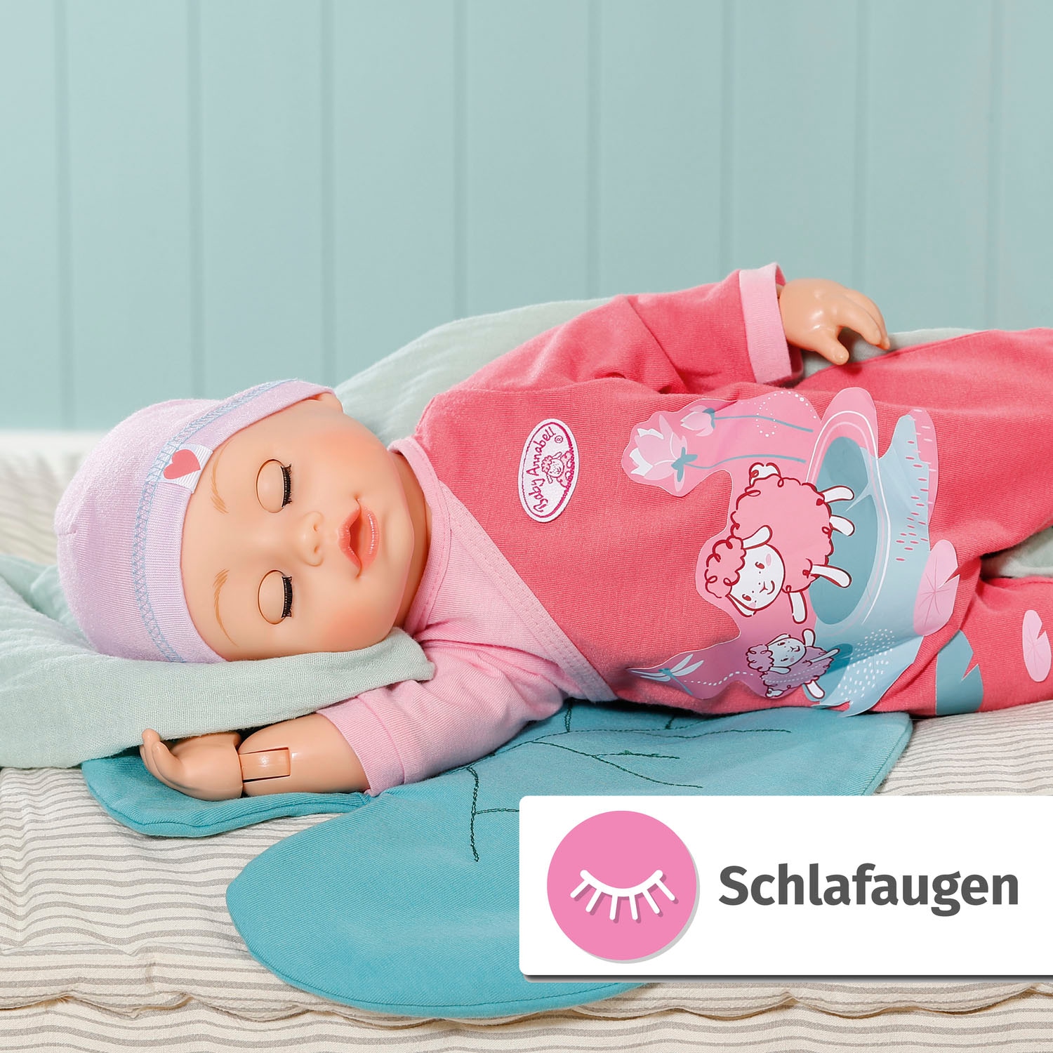 Baby Annabell Babypuppe »Emily Lauf mit mir, 43 cm«, mit Soundfunktion