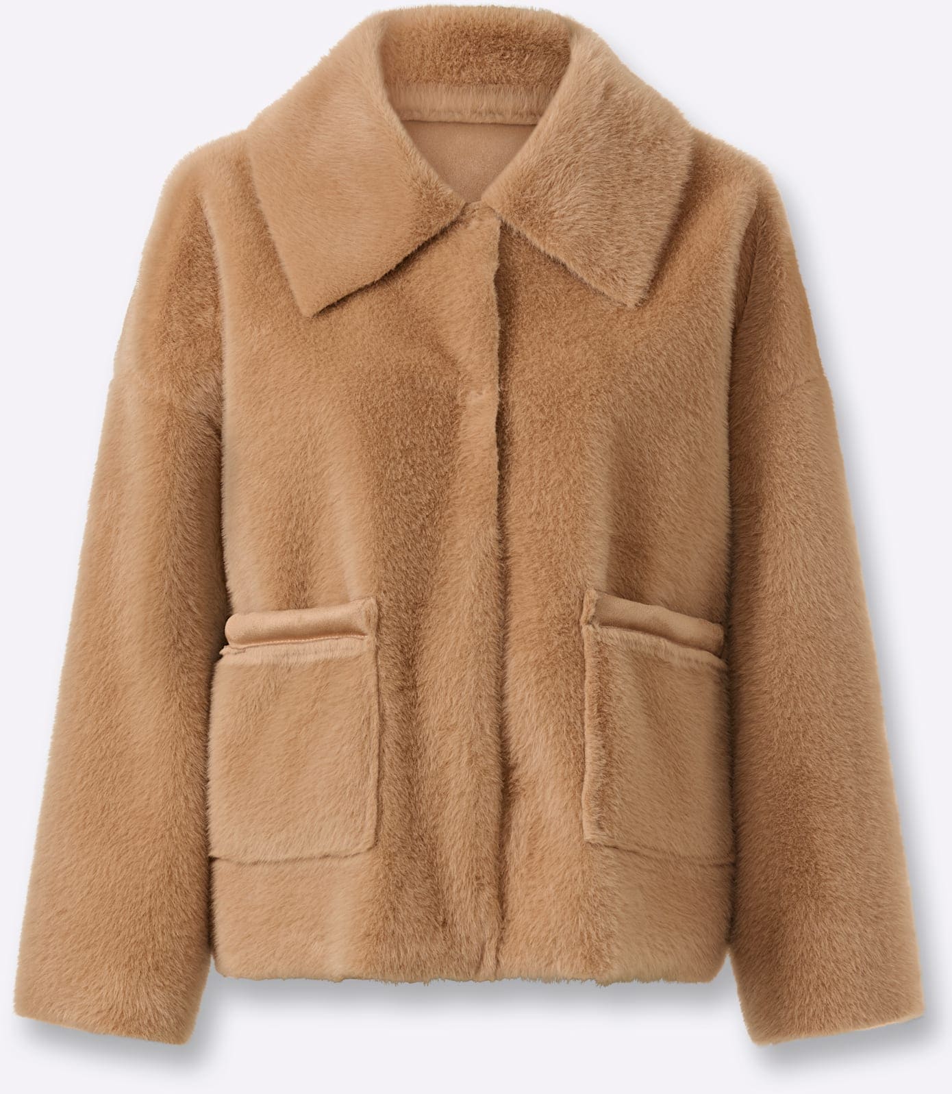 heine Fellimitatjacke ohne Kapuze