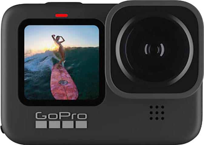 »Max (HERO9 Zubehör Lens UNIVERSAL GoPro | bestellen Mod Black)« Actioncam