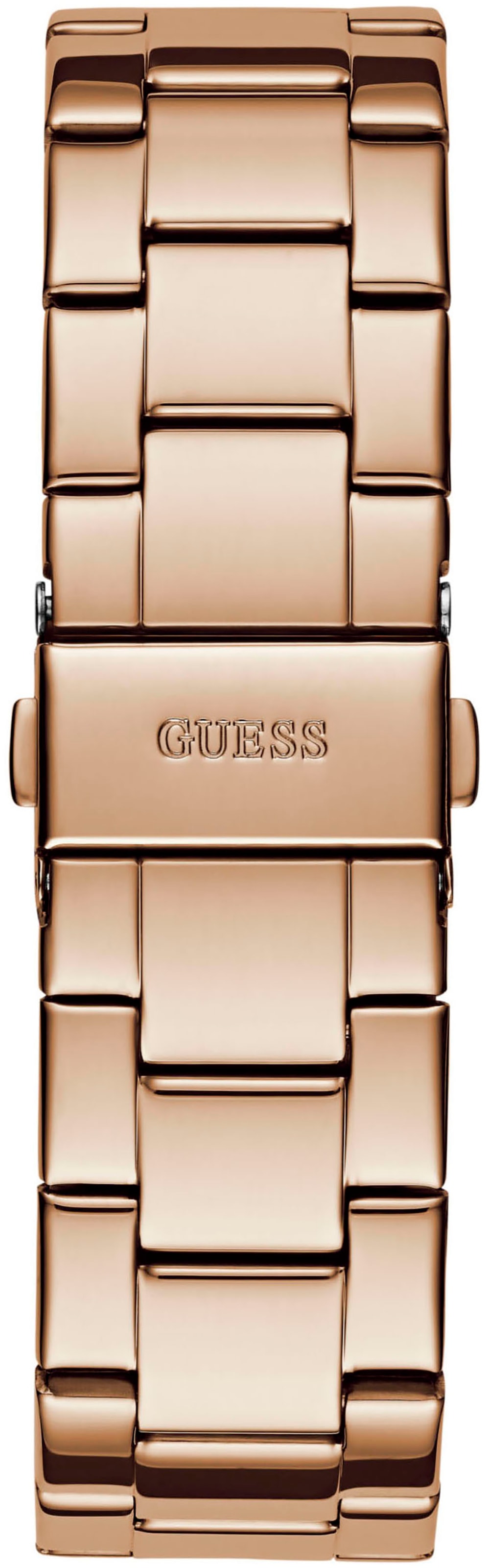 Guess Multifunktionsuhr »ZOE«, Quarzuhr, Armbanduhr, Damenuhr, Datum, 12/24-Std.-Anzeige