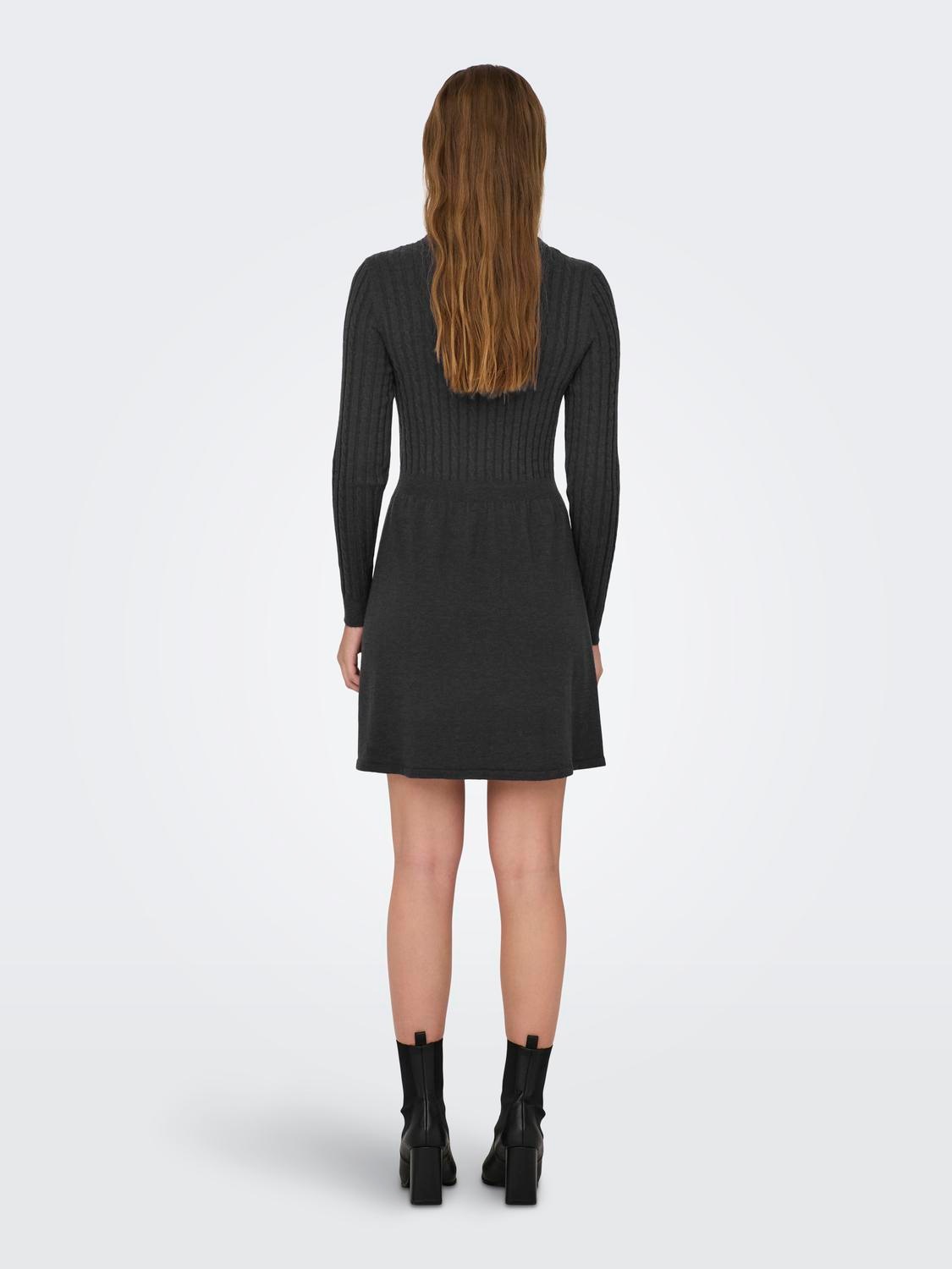 ONLY Strickkleid »ONLFIA LS CABLE DRESS KNT«