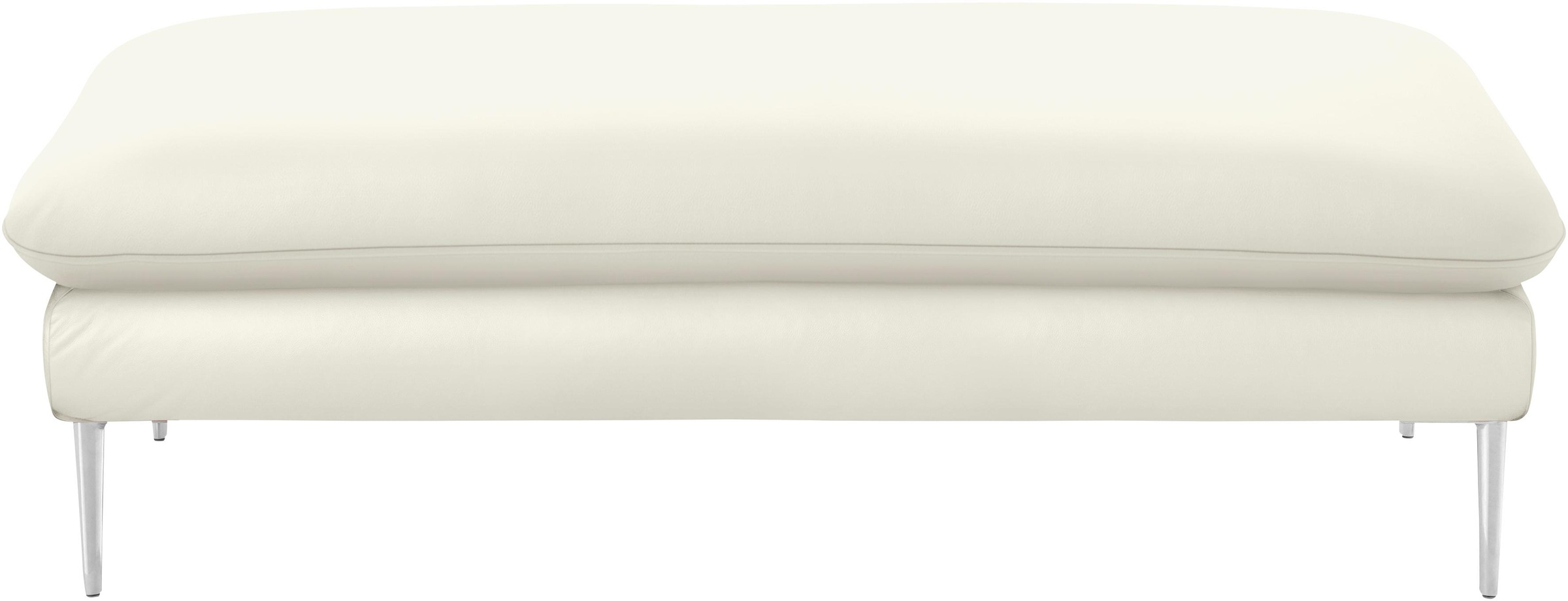 W.SCHILLIG Hocker »enjoy&MORE«, Füße Chrom glänzend, Breite 151 cm