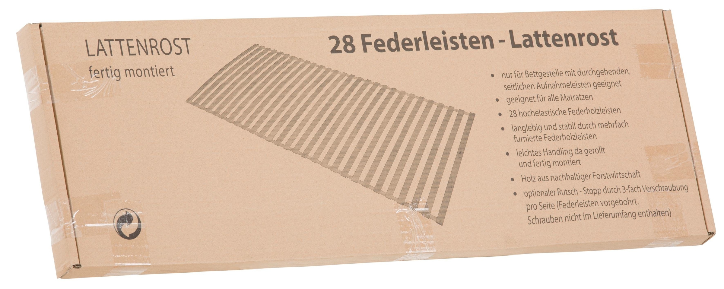 Beco Rollrost »Quick 28 Rollrost«, (1 St.), Top Handling, da gerollt&fertig montiert