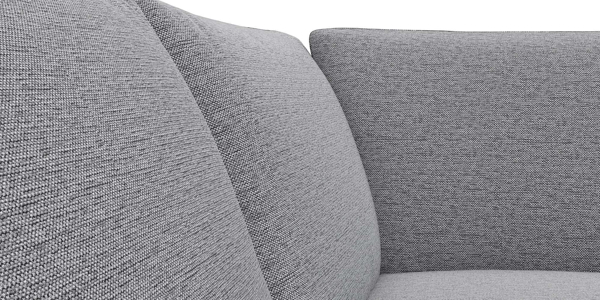 FLEXLUX Ecksofa »Fiore, L-Form, super bequem durch Kaltschaum im Sitz«, schmale Armlehnen, Füße Alu/Eiche, B/T 234/225 cm