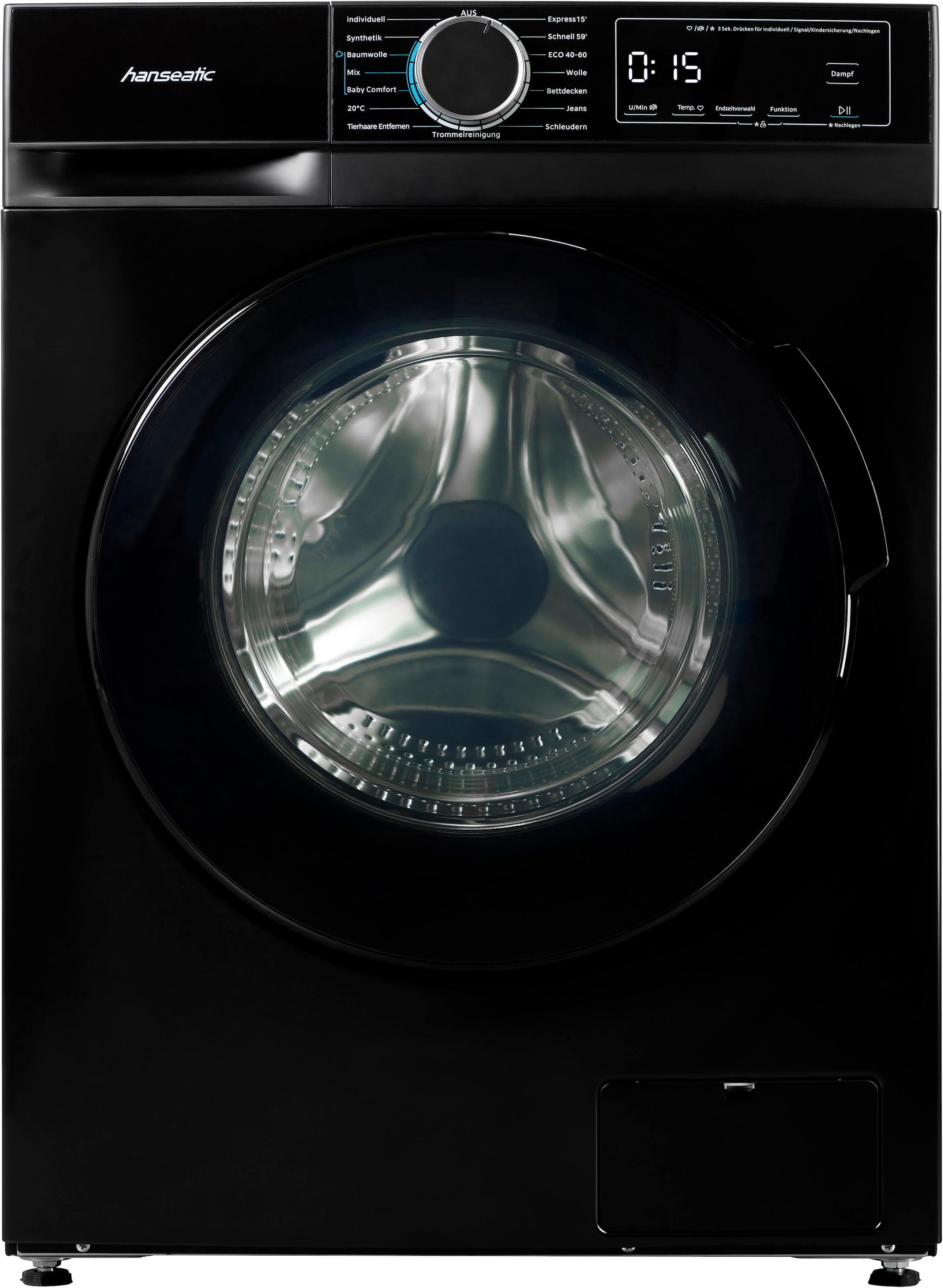 Hanseatic Waschmaschine »HWMA714ABI« 7 kg 1400 U/min Überlaufschutzsystem