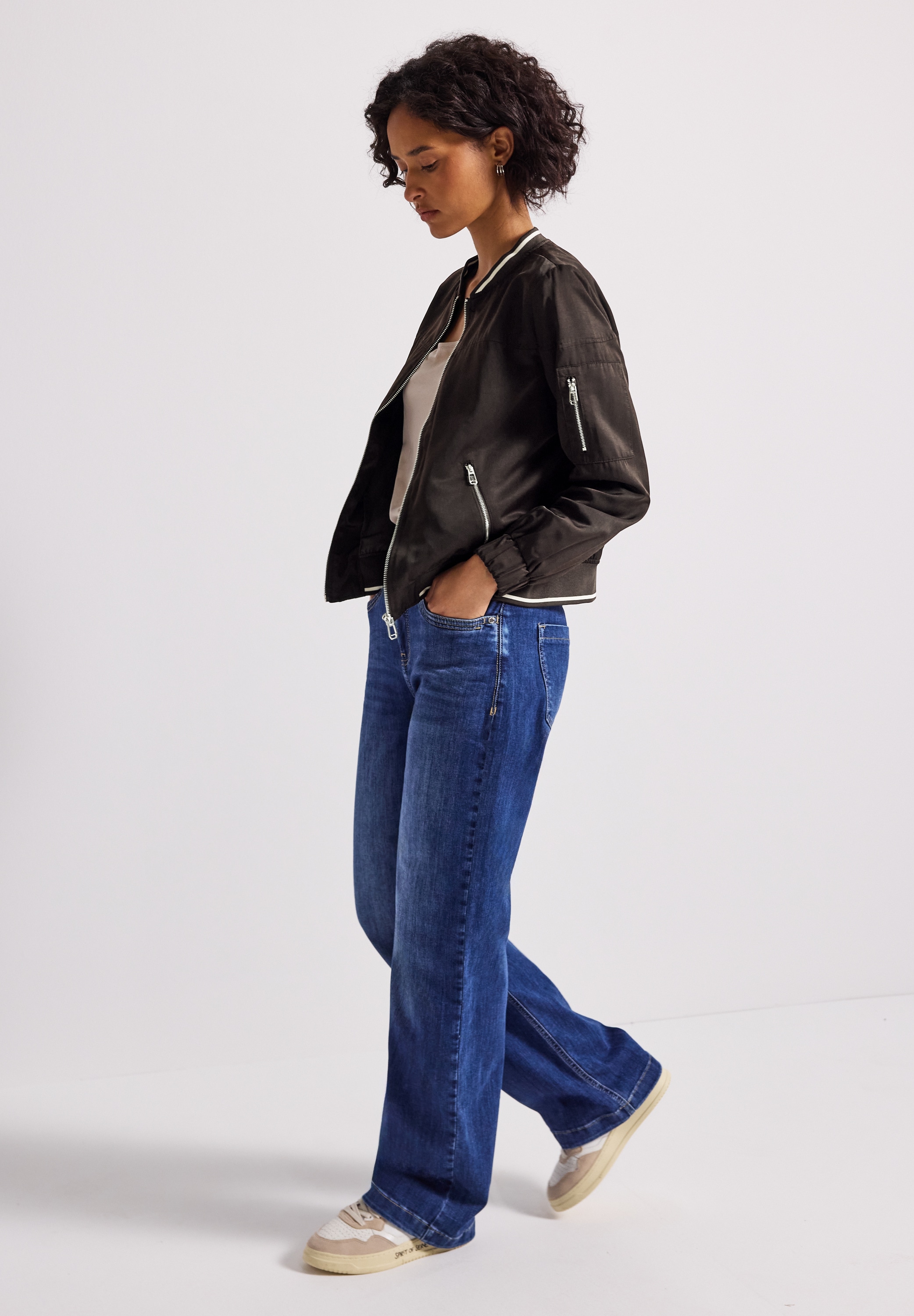 STREET ONE Blouson, mit College-Details