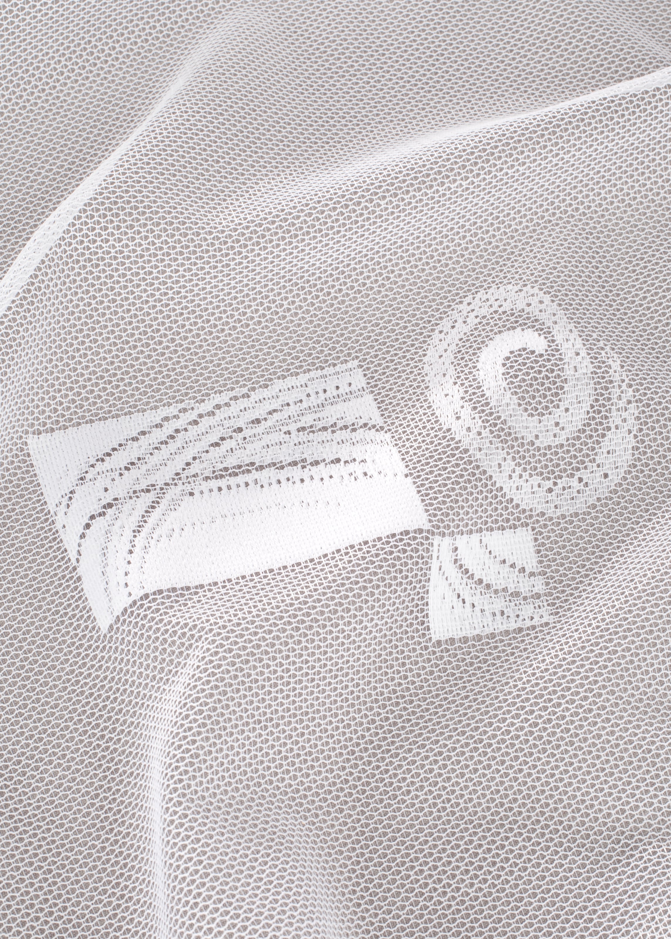 Weckbrodt Gardine »Jacquardstore BL-MW«, (1 St.), feste Falten, Jacquard, Allover, Motiv, Bleiband, nach Maß, Store