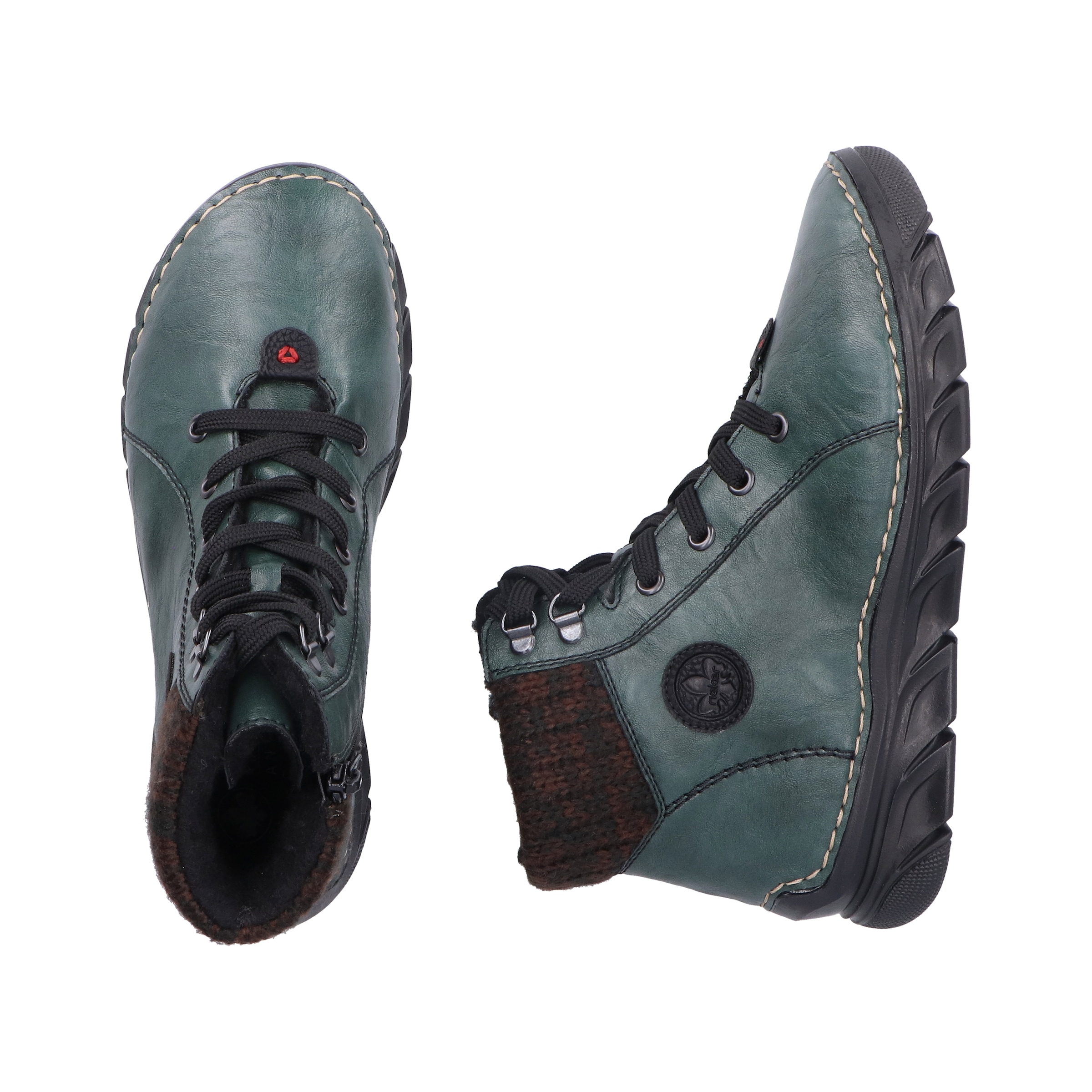 Rieker Winterboots  Schnürboots, Stiefelette mit Innenreißverschluss