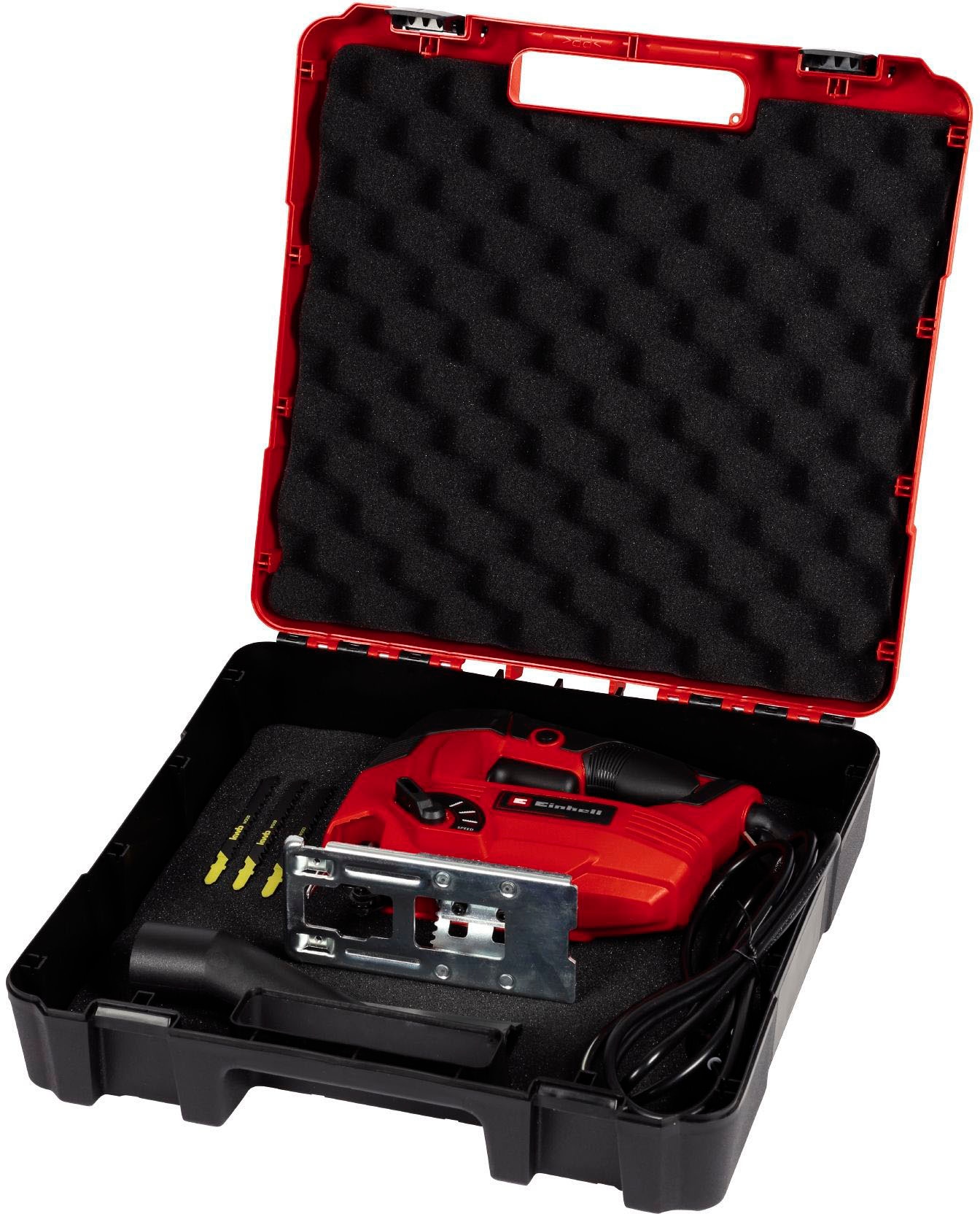 Einhell Stichsäge »TC-JS 80/1 Kit«, inkl. Koffer für universelle Aufbewahrung von Werkzeug und Zubehör
