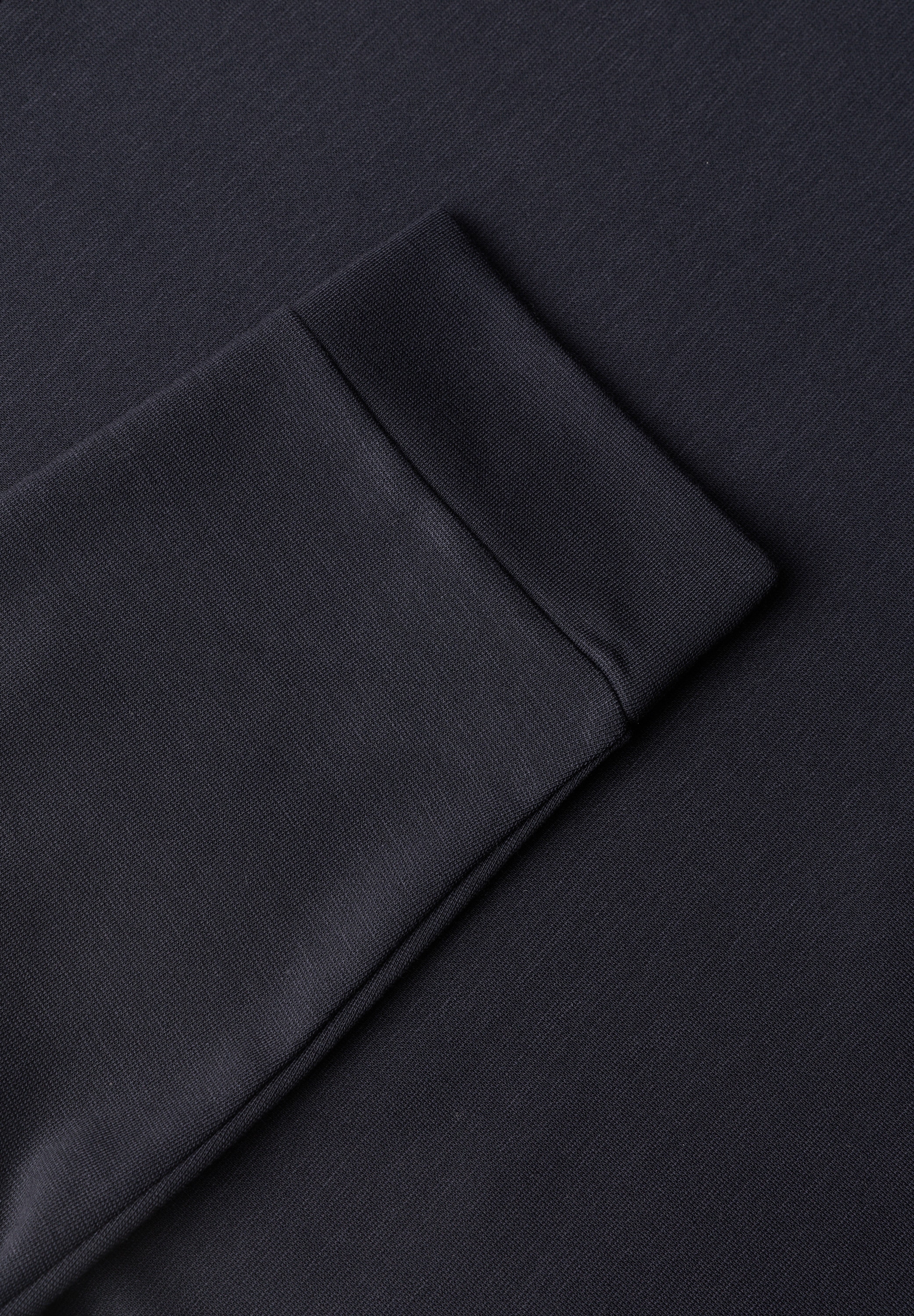 STREET ONE 3/4-Arm-Shirt mit Spitzenkante am Saum / mit Stretch