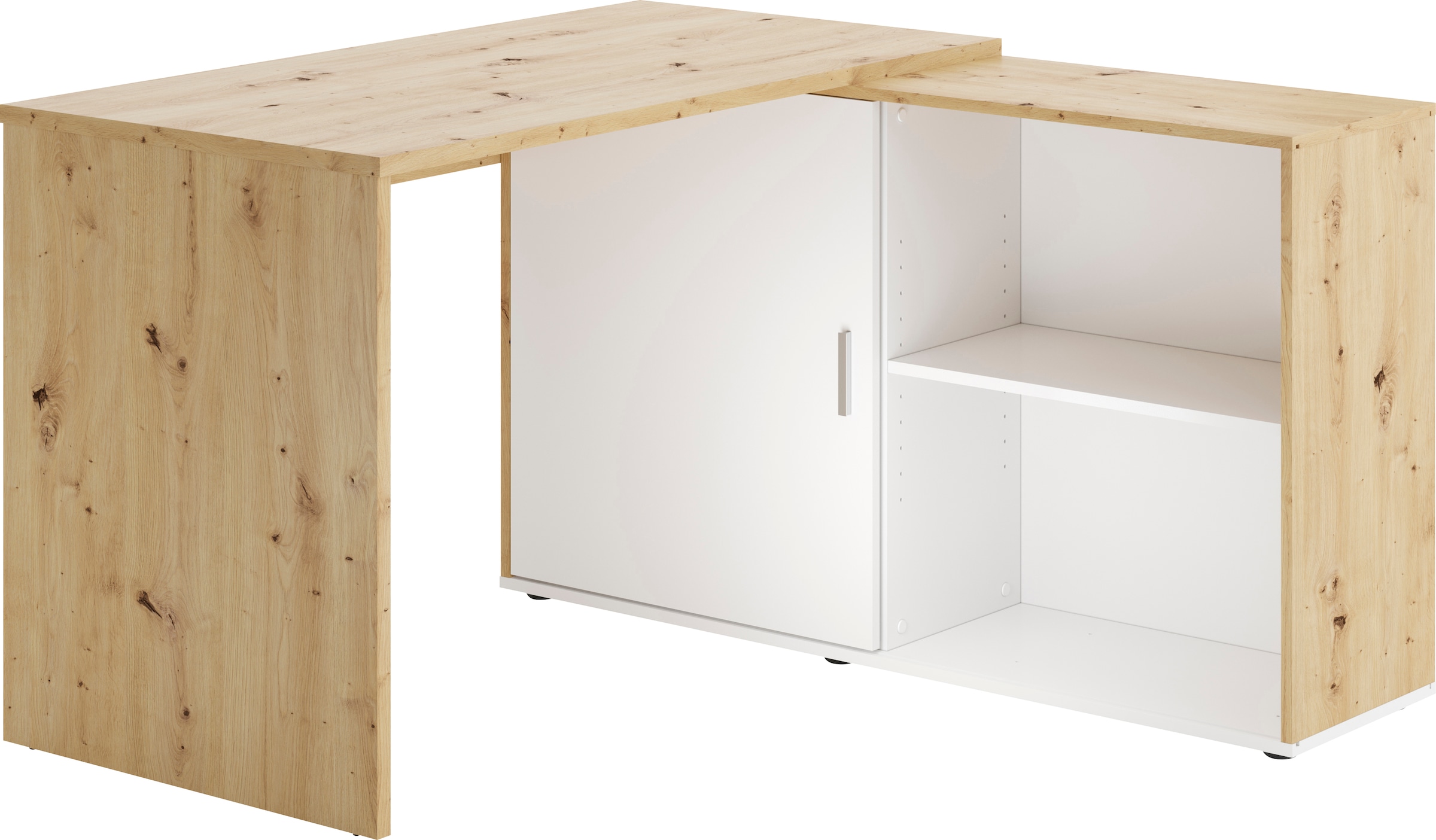 FMD Eckschreibtisch »Valley« Breite 118 cm