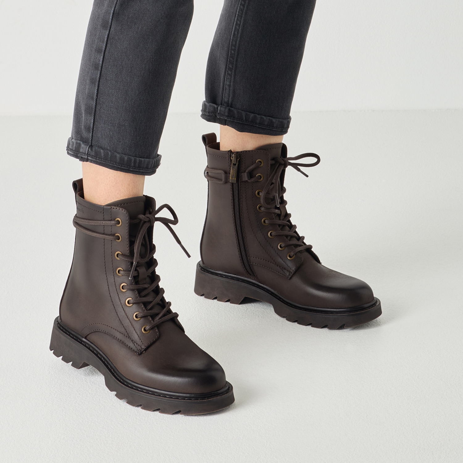 Tamaris Schnürstiefelette  Blockabsatz, Schnürboots mit zusätzlichem Innenreißverschluss