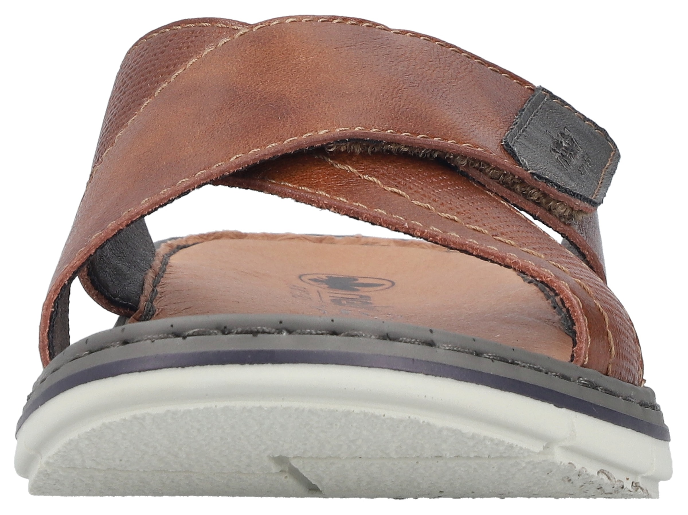 Rieker Pantolette  Sommerschuh, Strandschuh, Urlaubsschuh mit weicher Innensohle