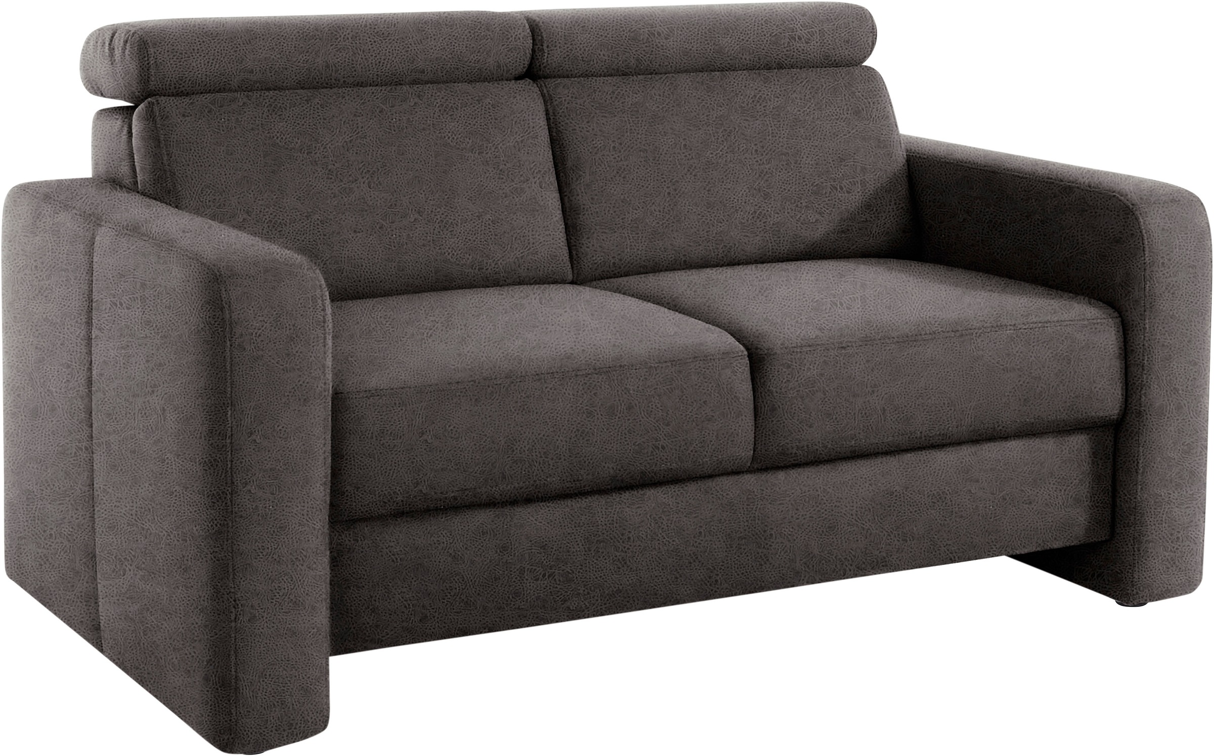 sit&more 2-Sitzer »Bologna« inklusive Kopfteilverstellung und Federkern