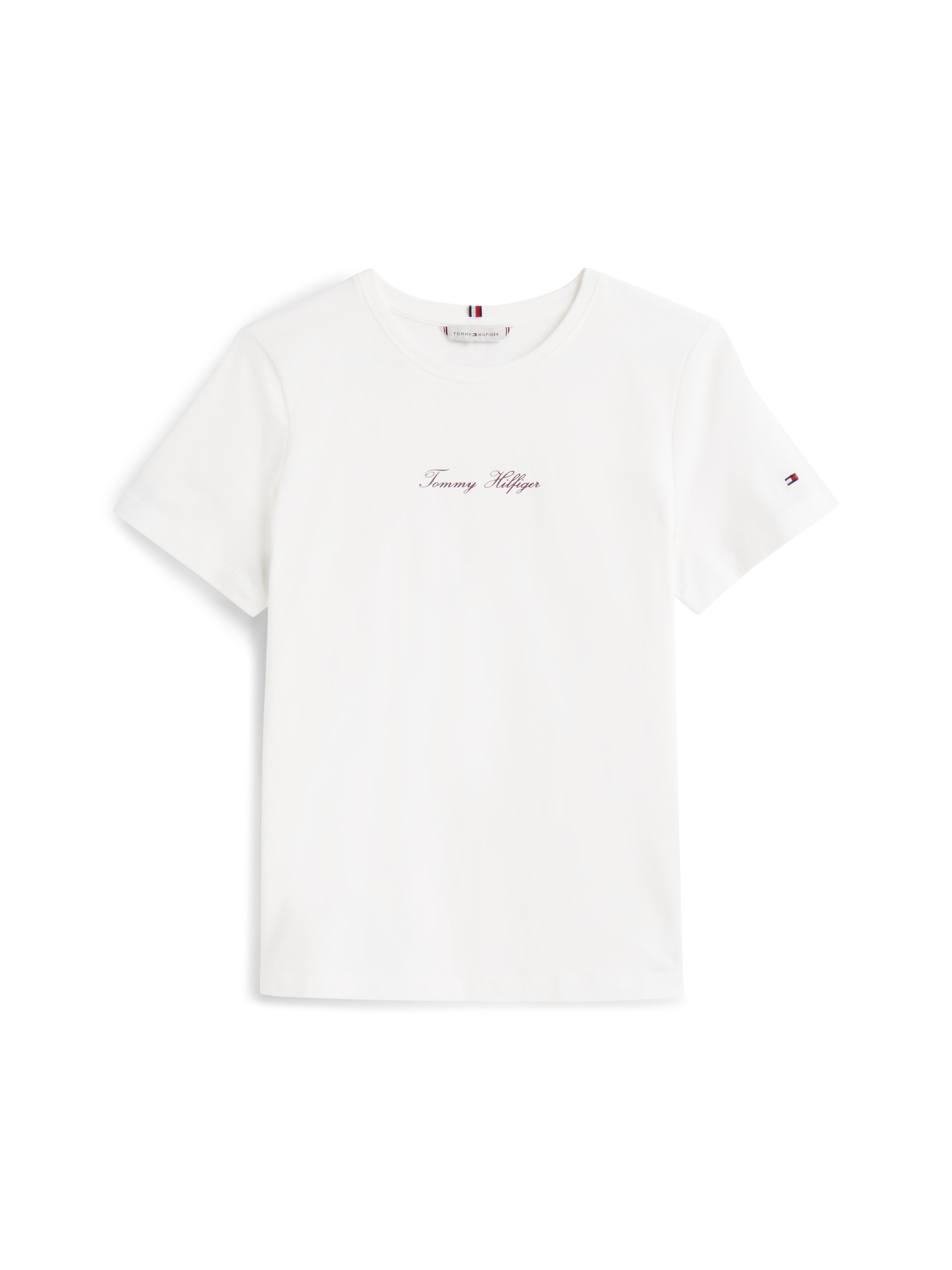 Tommy Hilfiger Kurzarmshirt »CLASSIC SCRIPT REG SS TEE«