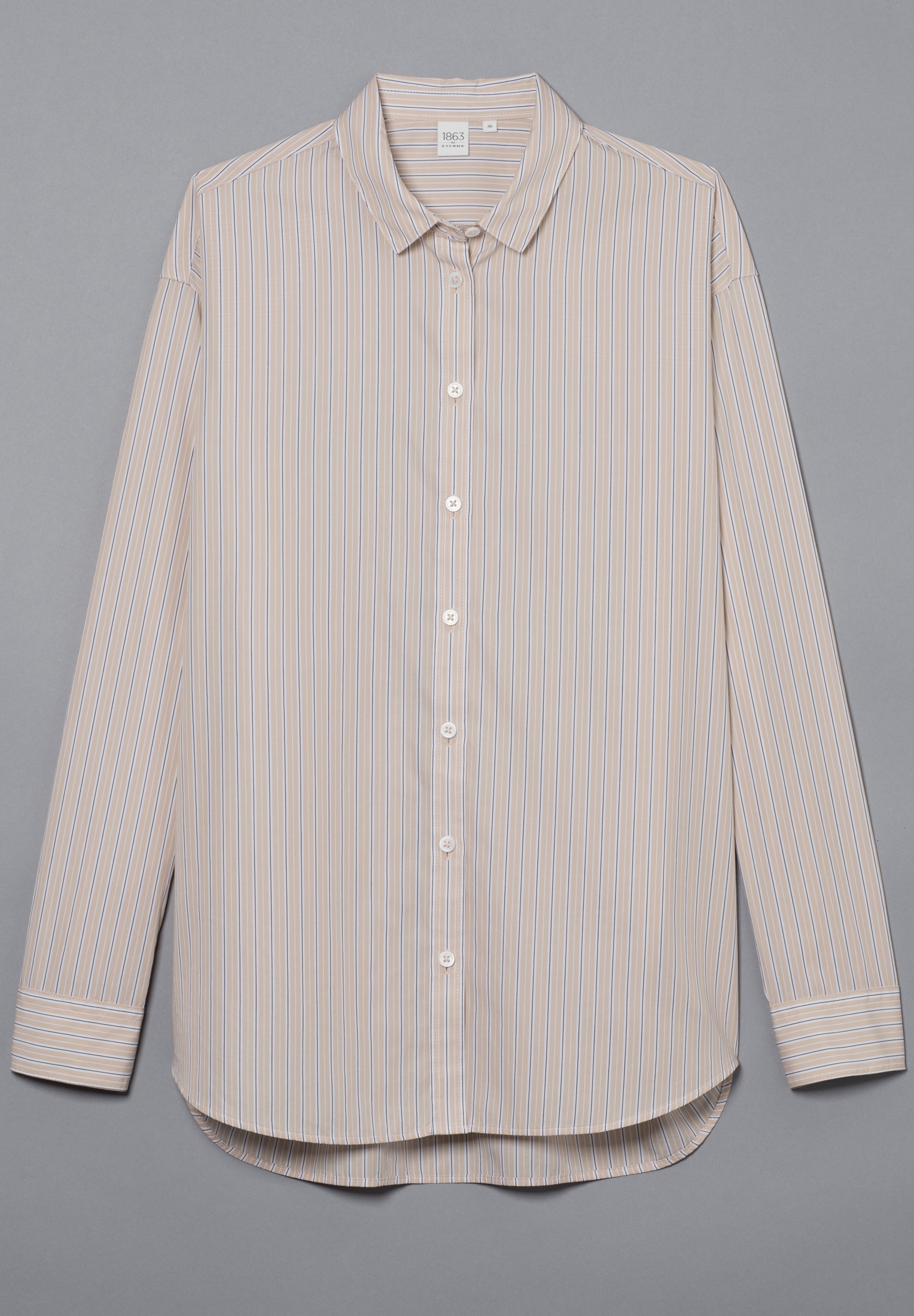 Eterna Hemdbluse »LOOSE FIT« EASY IRON (bügelleicht)