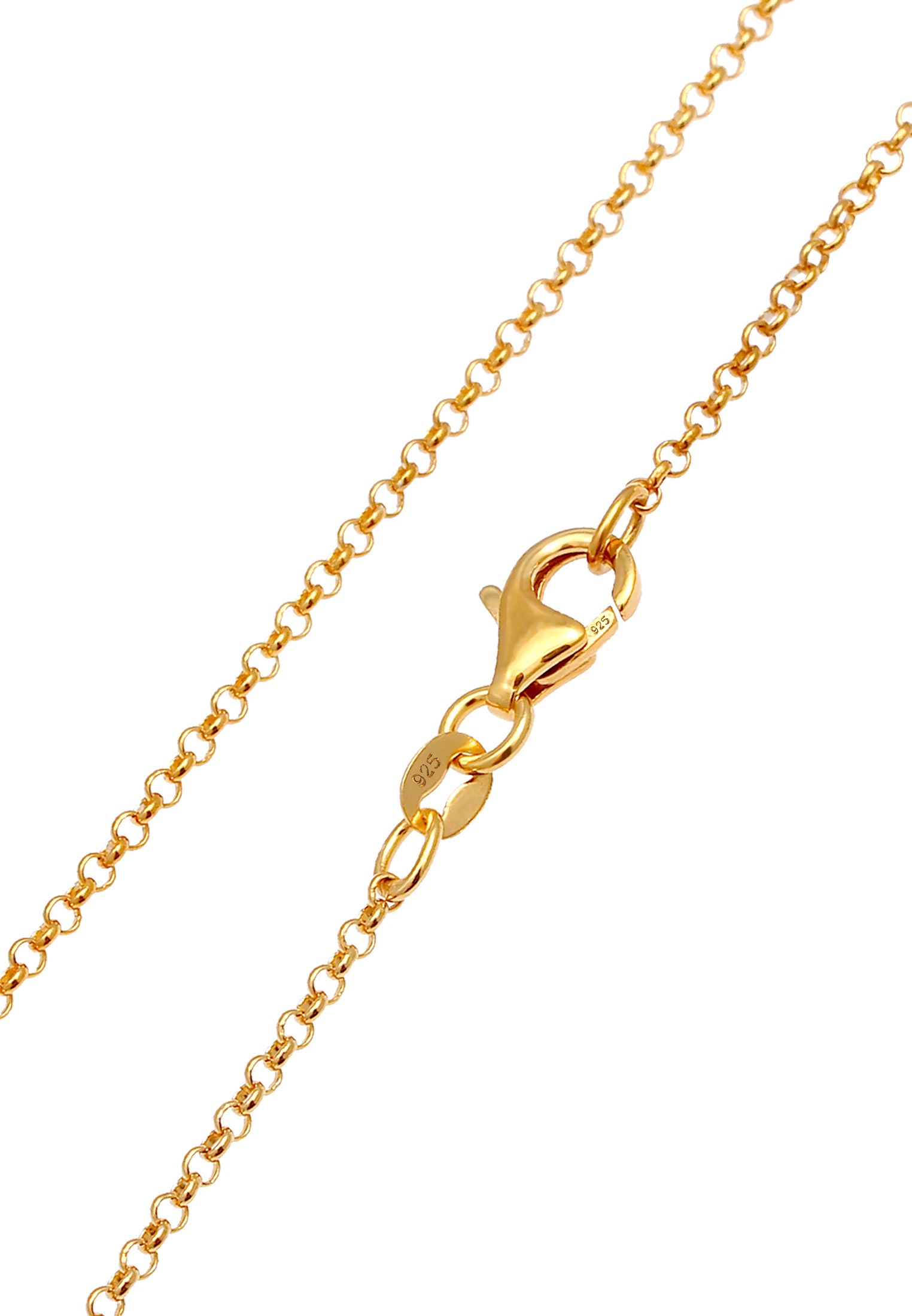 Kuzzoi Lange Kette »Halskette Herren Feder Oxid Quarz Rauchig 925 Silber«