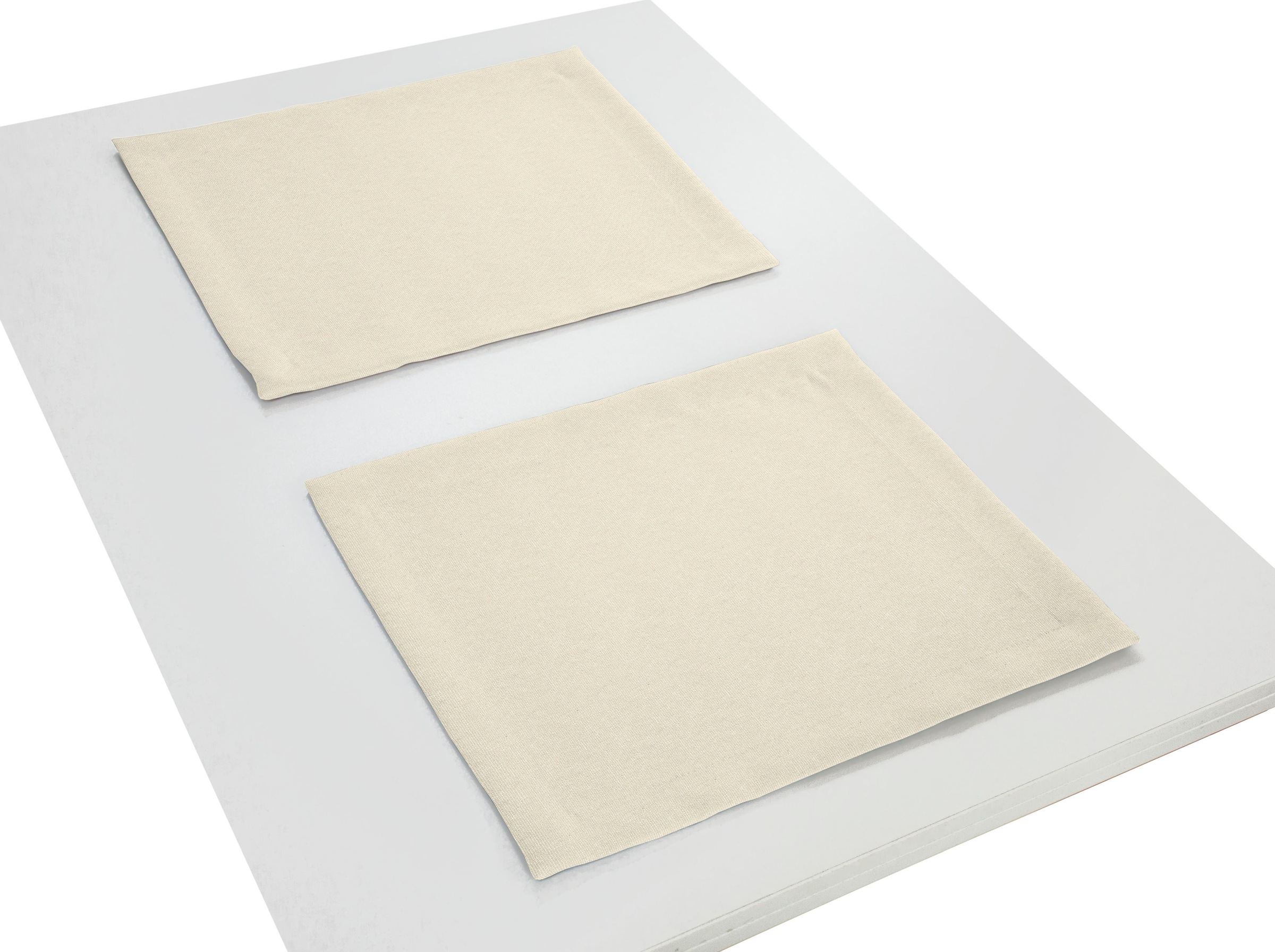 Adam Platzset »Uni Collection«, (2 St.), GOTS zertifiziert, Made in Germany