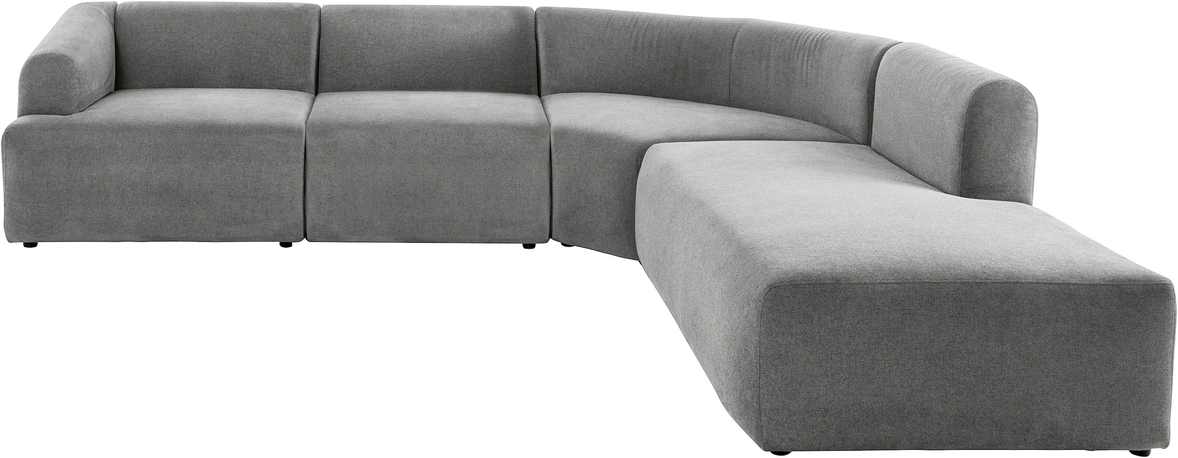LeGer Home by Lena Gercke Ecksofa »LYZA L-Form links/rechts, Modularsofa, Maße B/T/H: 287/267/74 cm«, als Modul oder separat verwendbar, für individuelle Zusammenstellung