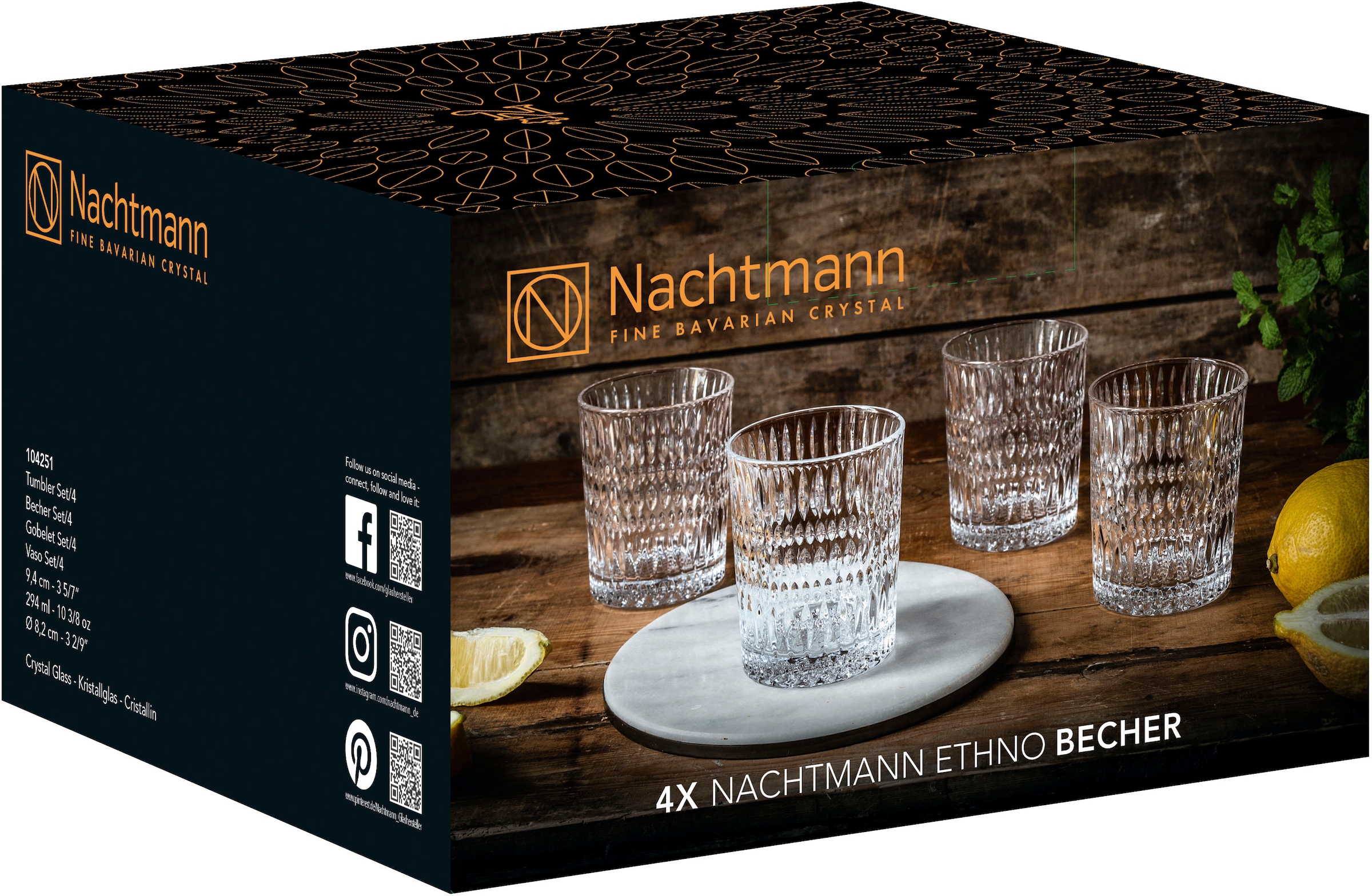 UNIVERSAL Made »Ethno«, | in online Nachtmann tlg.), bestellen 4-teilig 4 Becher ml, 305 (Set, Germany,