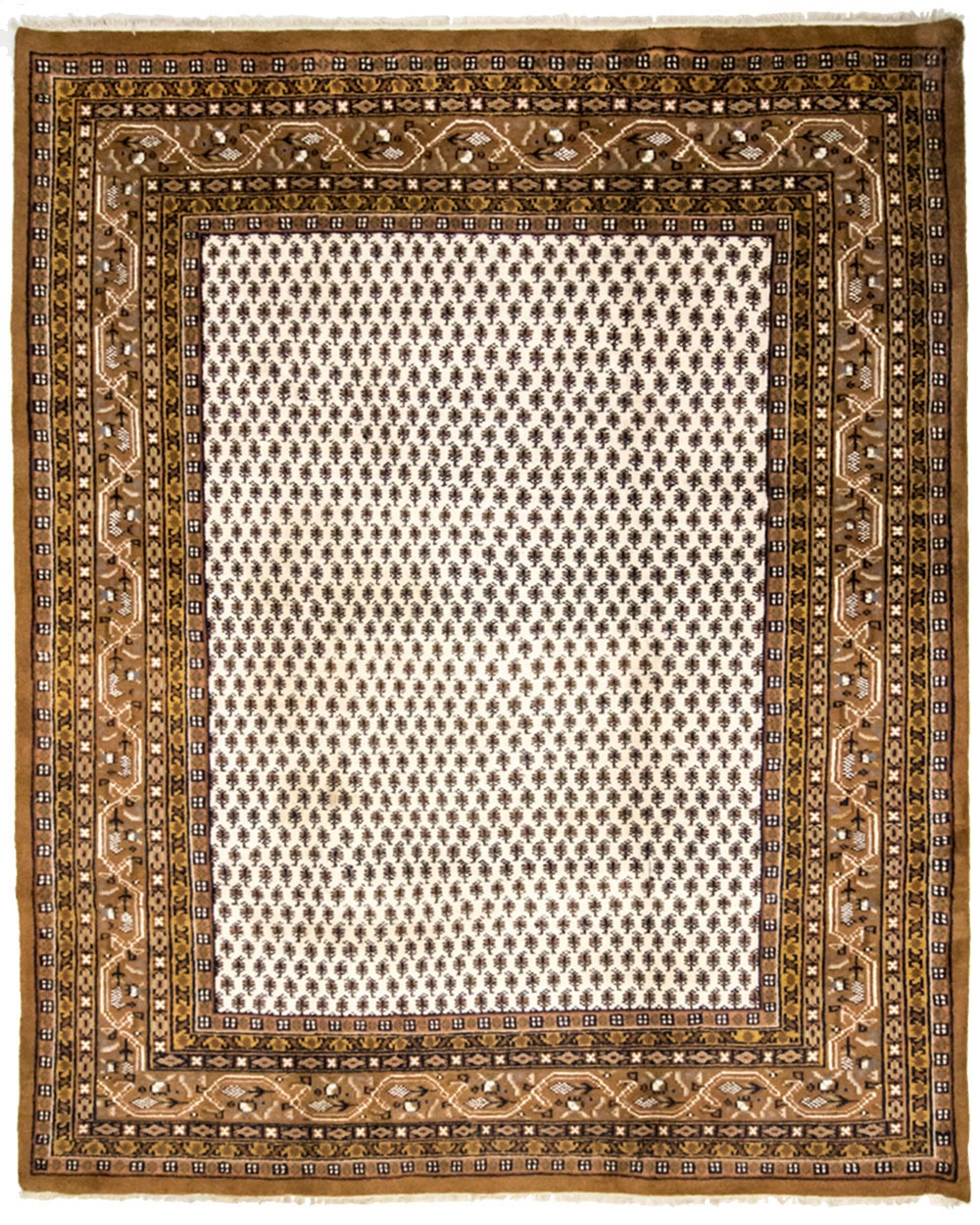 morgenland Wollteppich »Mir Mino«, rechteckig, 8 mm Höhe, orientalisches Design, Wohnzimmer