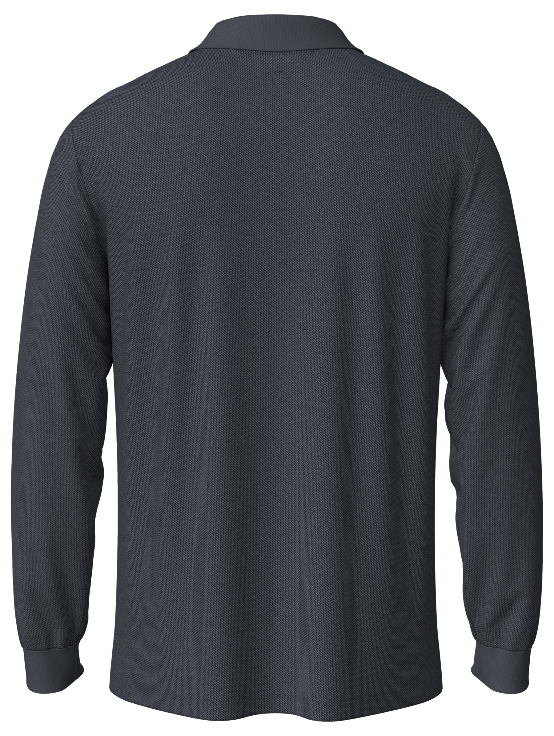 Calvin Klein Jeans Langarm-Poloshirt Regular fit mit Rundhalsausschnitt