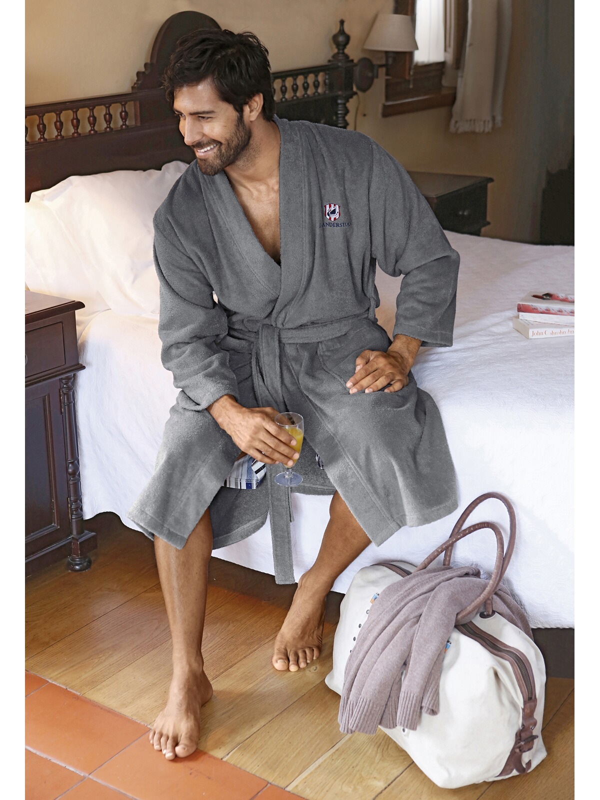 Jan Vanderstorm Hausanzug »Bademantel JANNING«