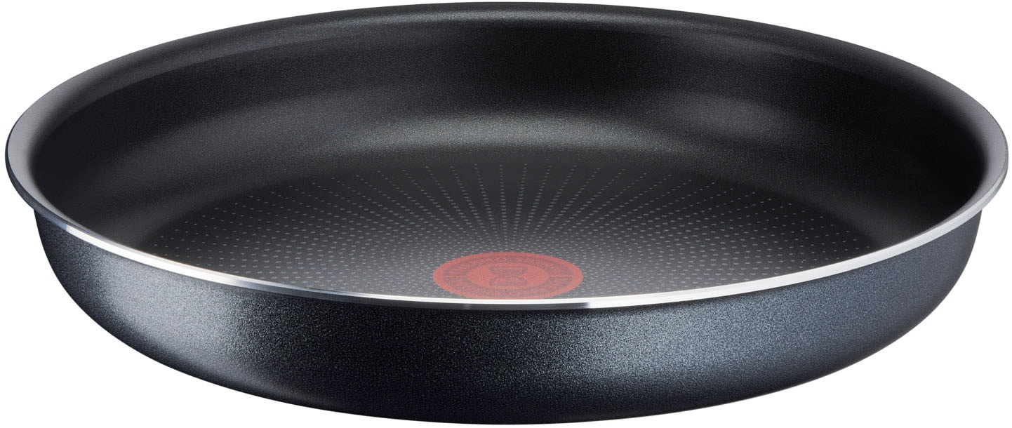 Tefal Pfannen-Set »Ingenio XL Force«, Aluminium, (Set, 3 tlg., je 1 Pfanne Ø 24/28 cm, H: 6 cm), Antihaft, abnehmbarer Griff, Thermo-Signal, alle Herde außer Induktion