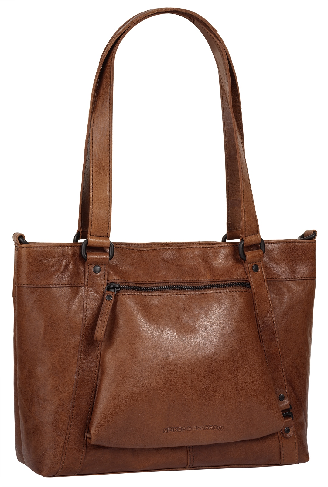 Spikes & Sparrow Shopper, echt Leder