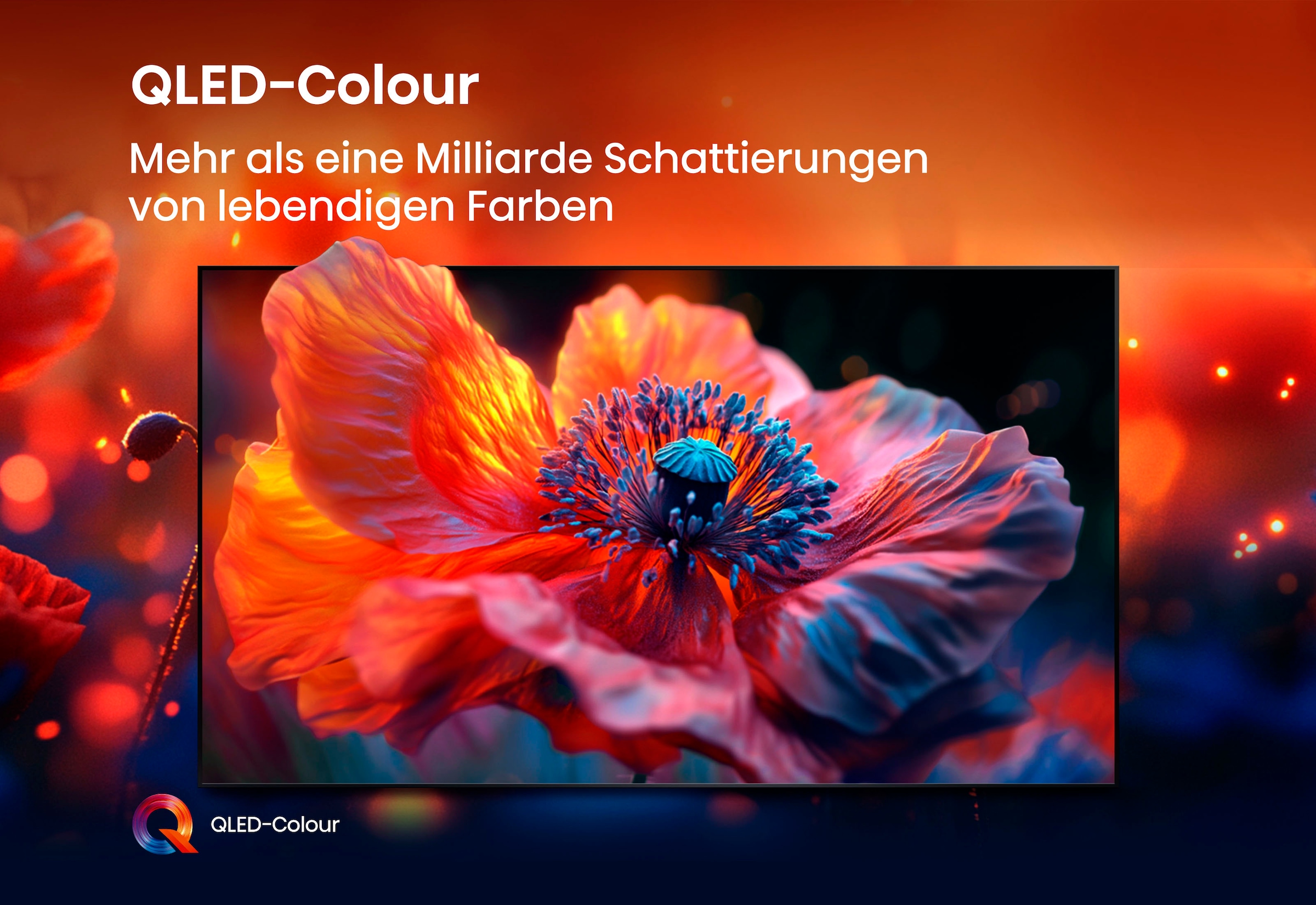 Hisense QLED-Fernseher »55E77Q«, 4K Ultra HD, Smart-TV, 4K UHD QLED