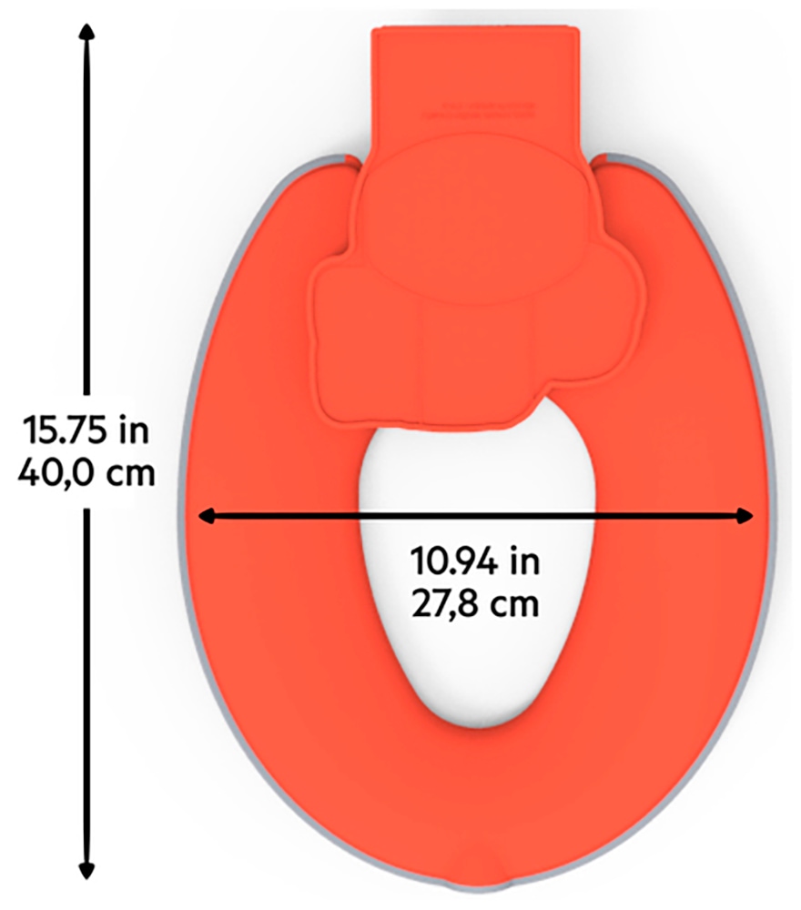 Bright Starts Toilettentrainer »Disney Baby Flip & Sit Toilettensitz - Cars«