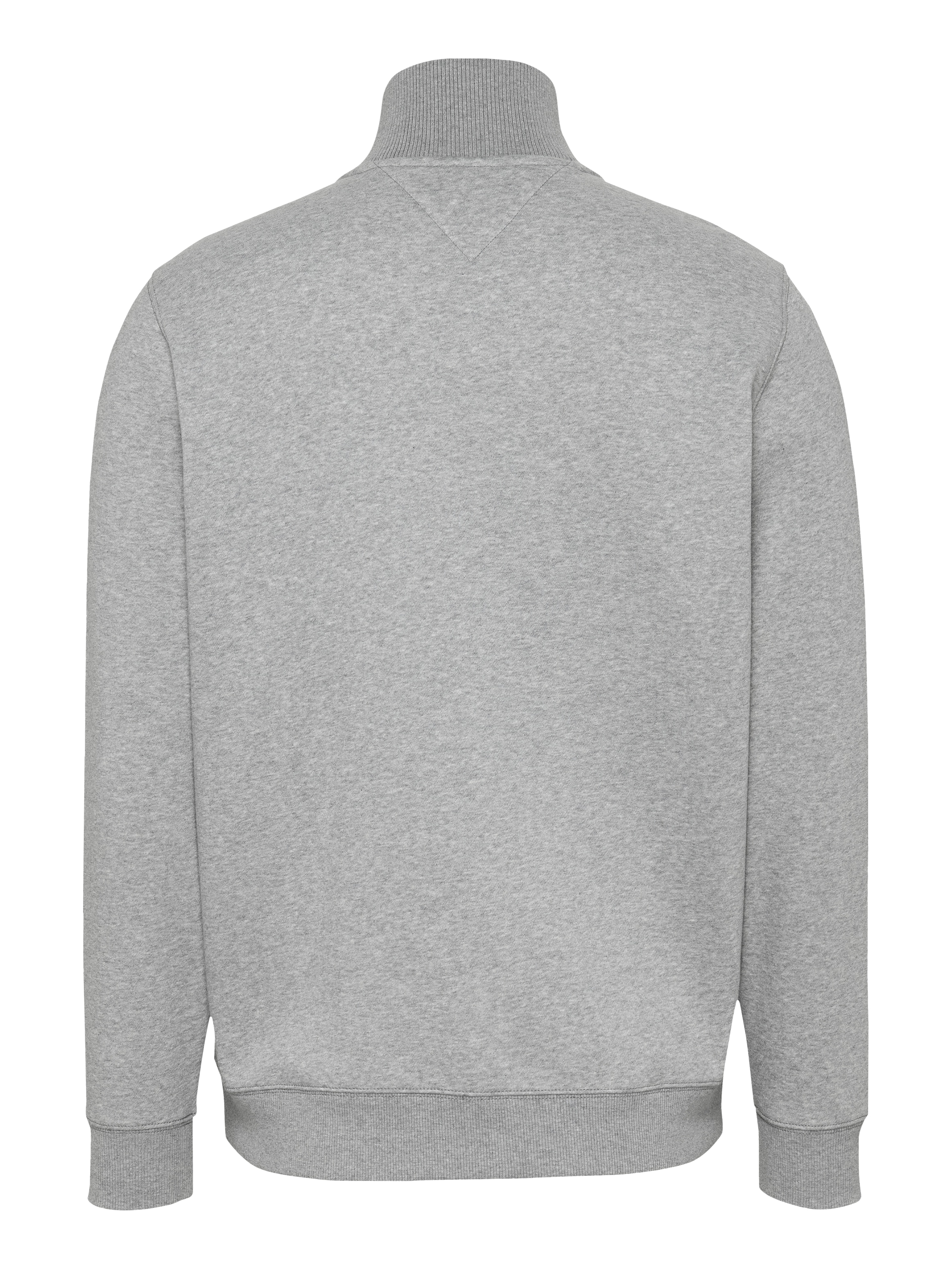 Tommy Jeans Sweatjacke »TJM REG FLEECE ZIP THRU EXT«, mit Logostickerei