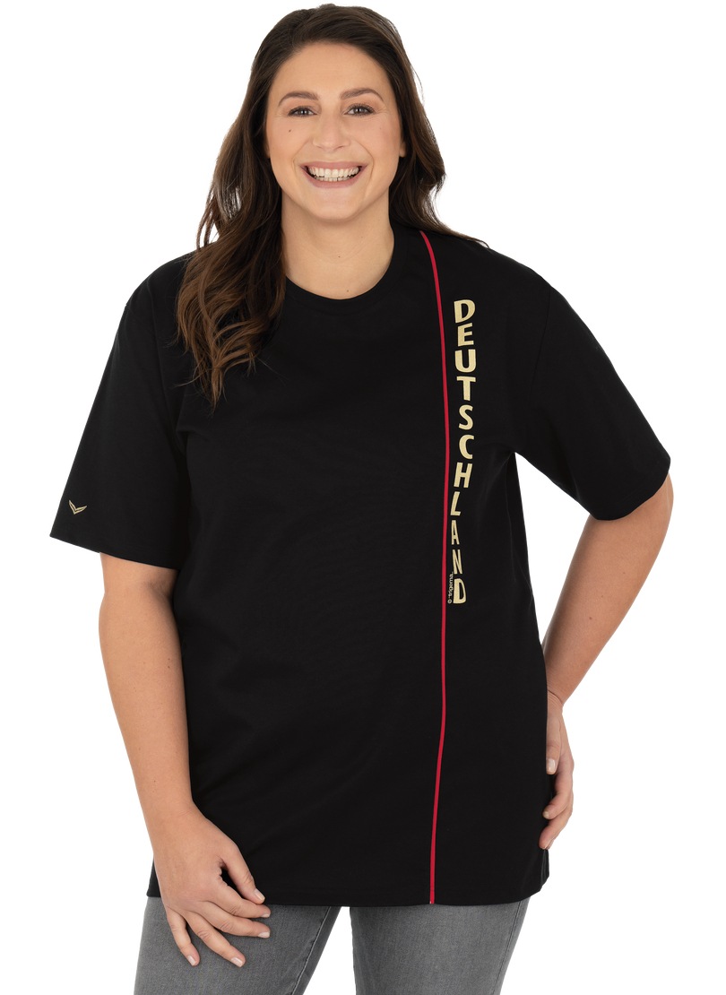 Trigema T-Shirt »TRIGEMA Shirt Deutschland«, (1 tlg.)