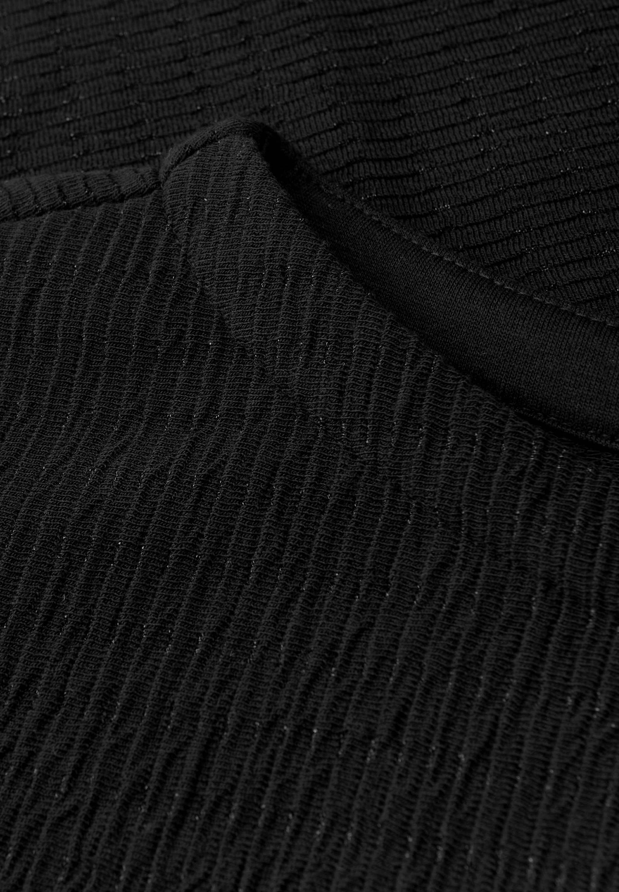 STREET ONE 3/4-Arm-Shirt im Glitzer-Look