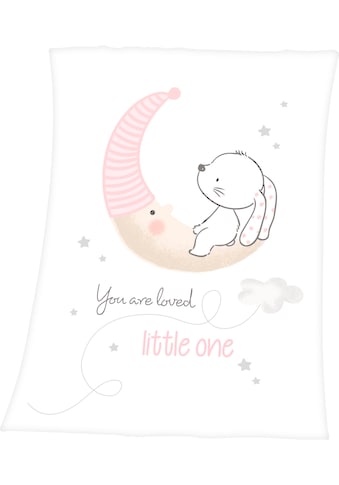 Baby Best Babydecke »Little Bunny«, mit niedlichem Häschendesign, Kuscheldecke kaufen