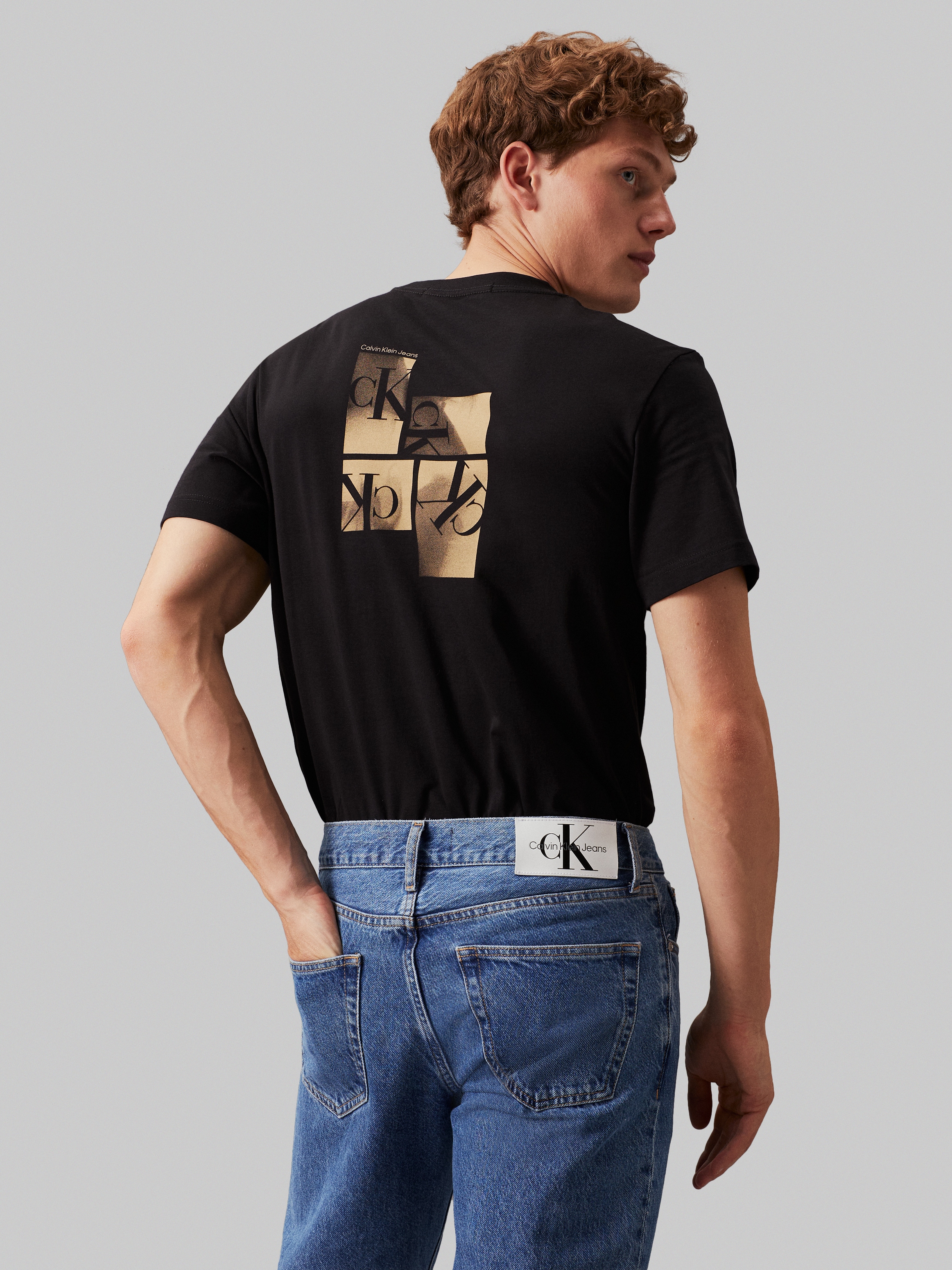 Calvin Klein Jeans T-Shirt »CK MULTIBOX TEE«, mit Logobackprint