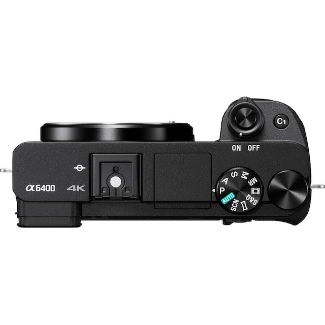 nur Alpha Systemkamera 24,2 6400 - 180° Klapp-Display, E-Mount«, Video, MP, Gehäuse NFC, »ILCE-6400B bei Sony 4K