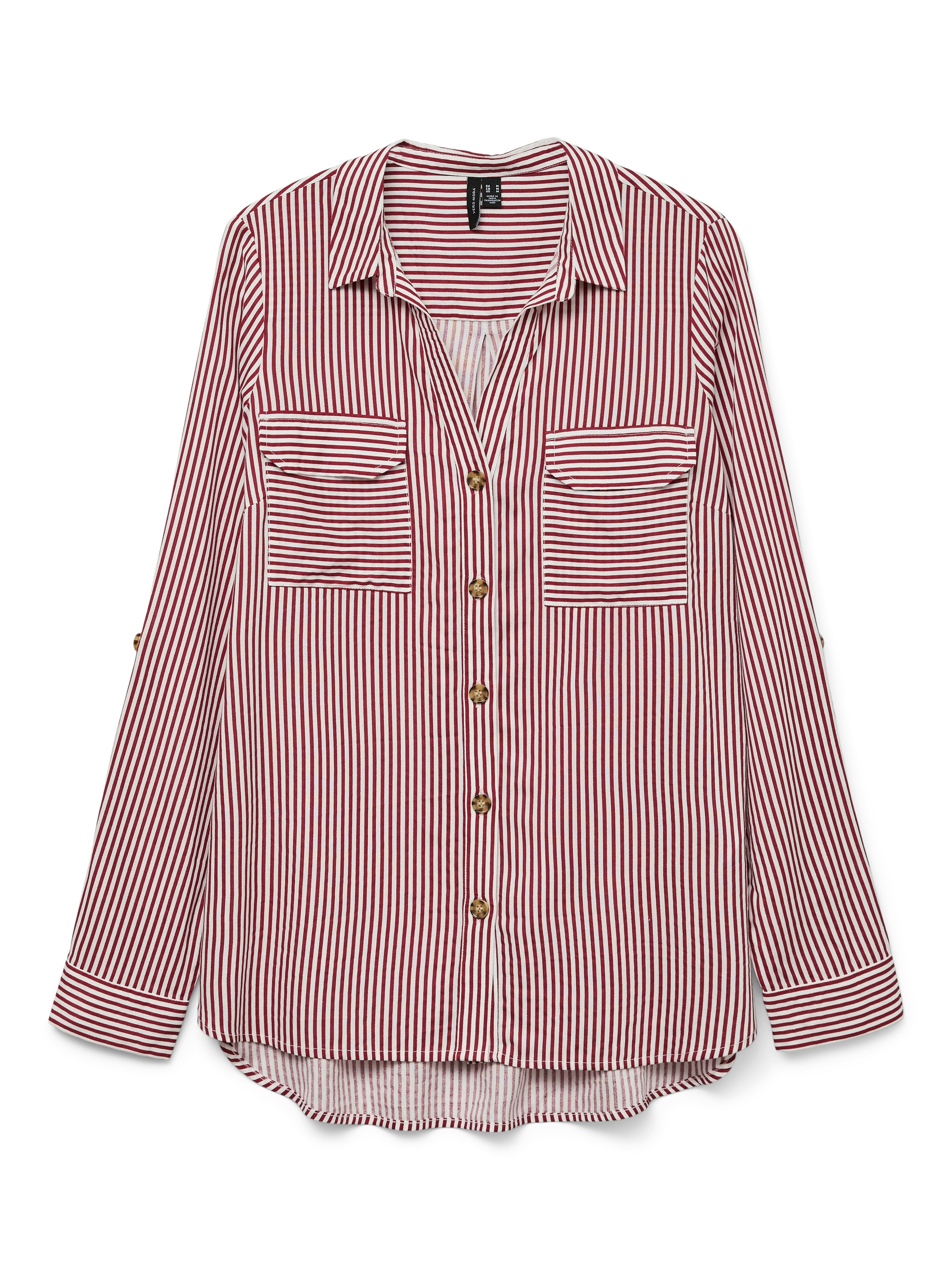 Vero Moda Hemdbluse »VMBUMPY L/S SHIRT NEW WVN GA NOOS«