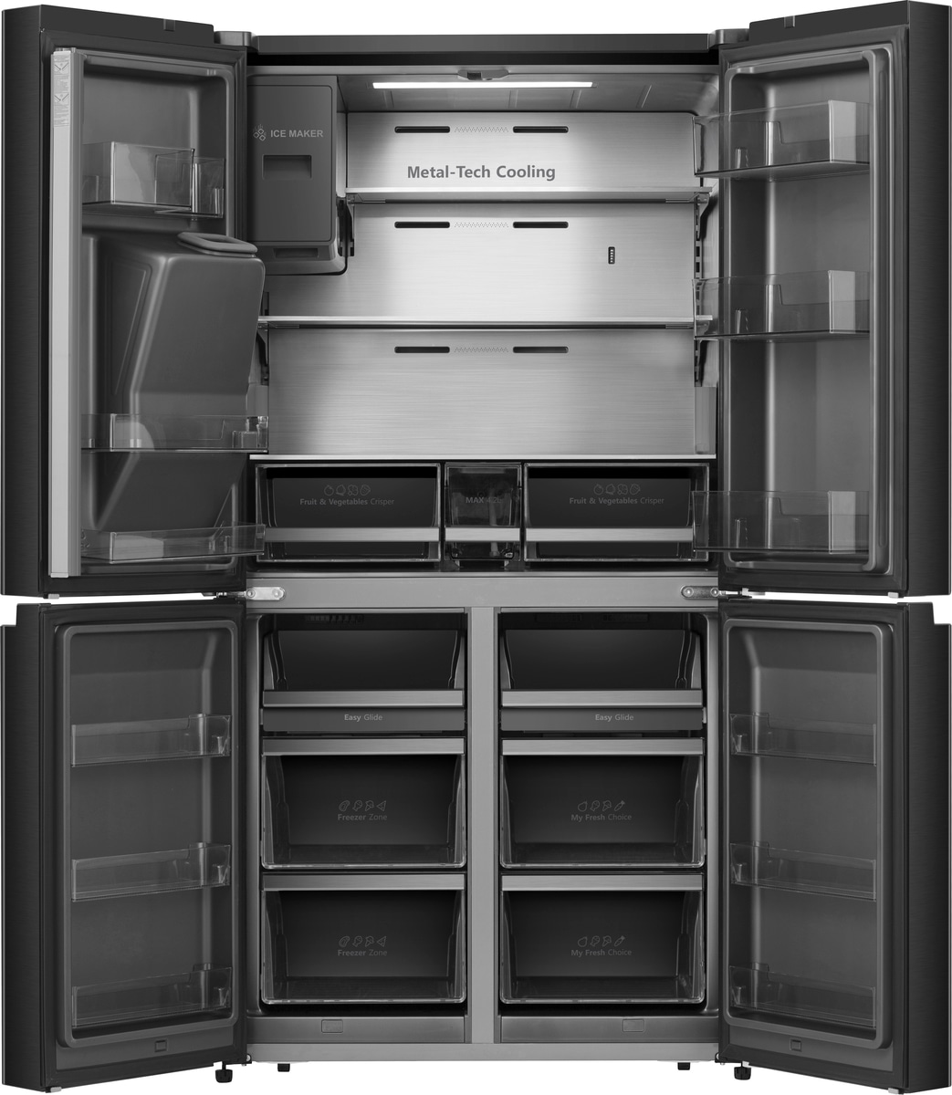 Hisense Multi Door »RQ760N4SBFE« 178,5 cm hoch 91,4 cm breit Wasser-/Eisspender