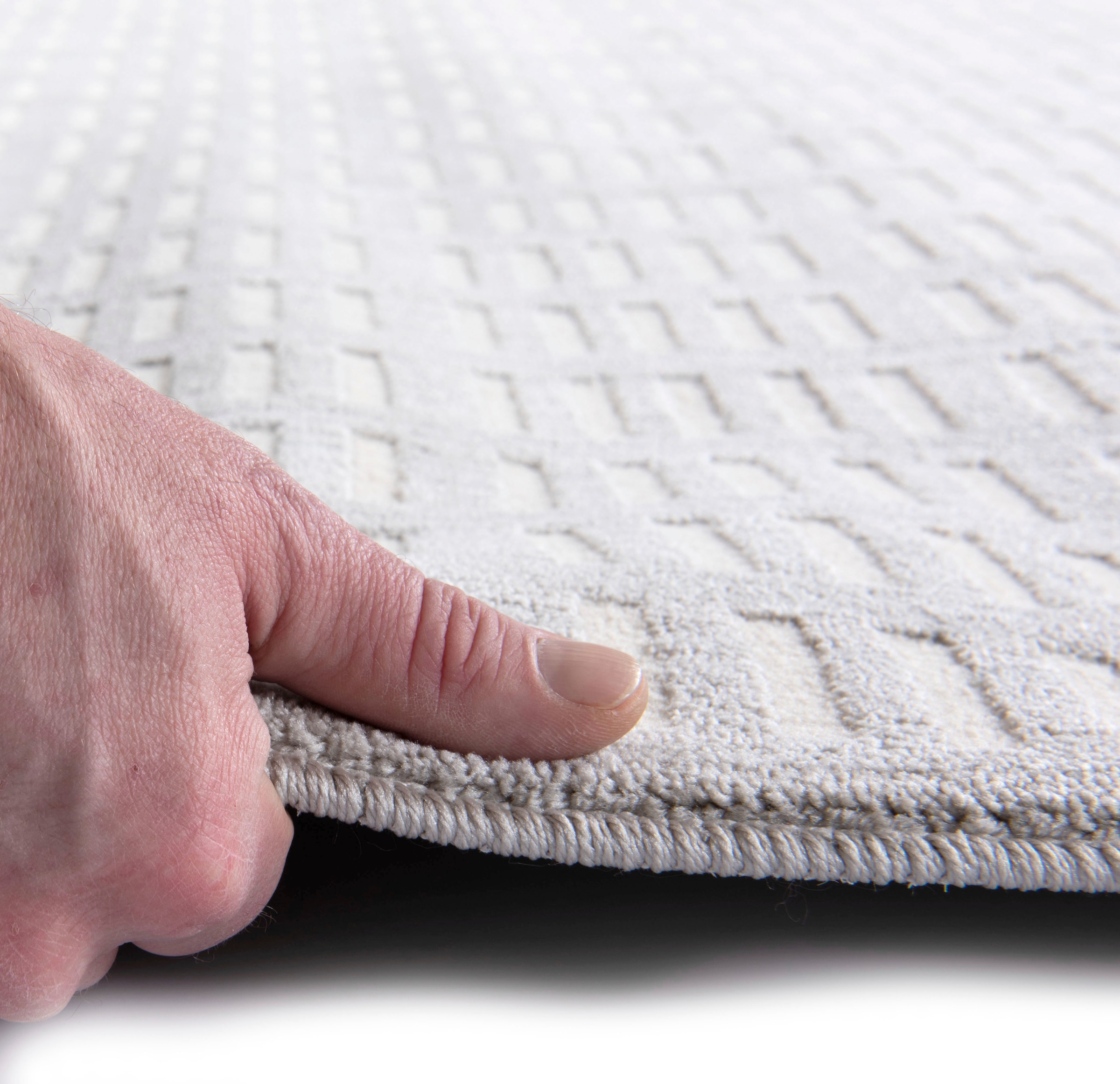 Gino Falcone Teppich »Fabiana 32« rechteckig 9 mm Höhe modernes 3D-Design, ideal im Wohnzimmer & Schlafzimmer