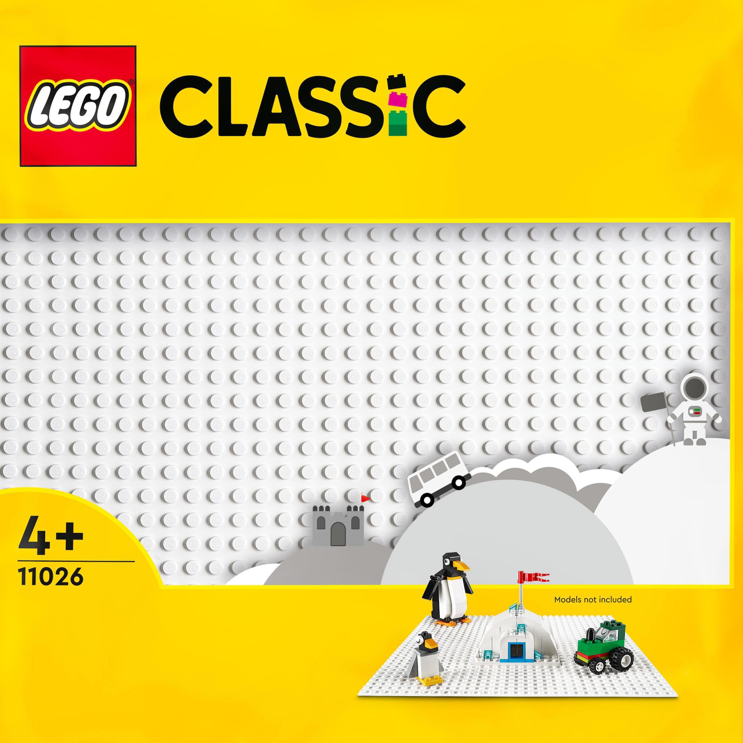 Konstruktionsspielsteine »Weiße Bauplatte (11026), LEGO® Classic«, (1 St.), Made in...
