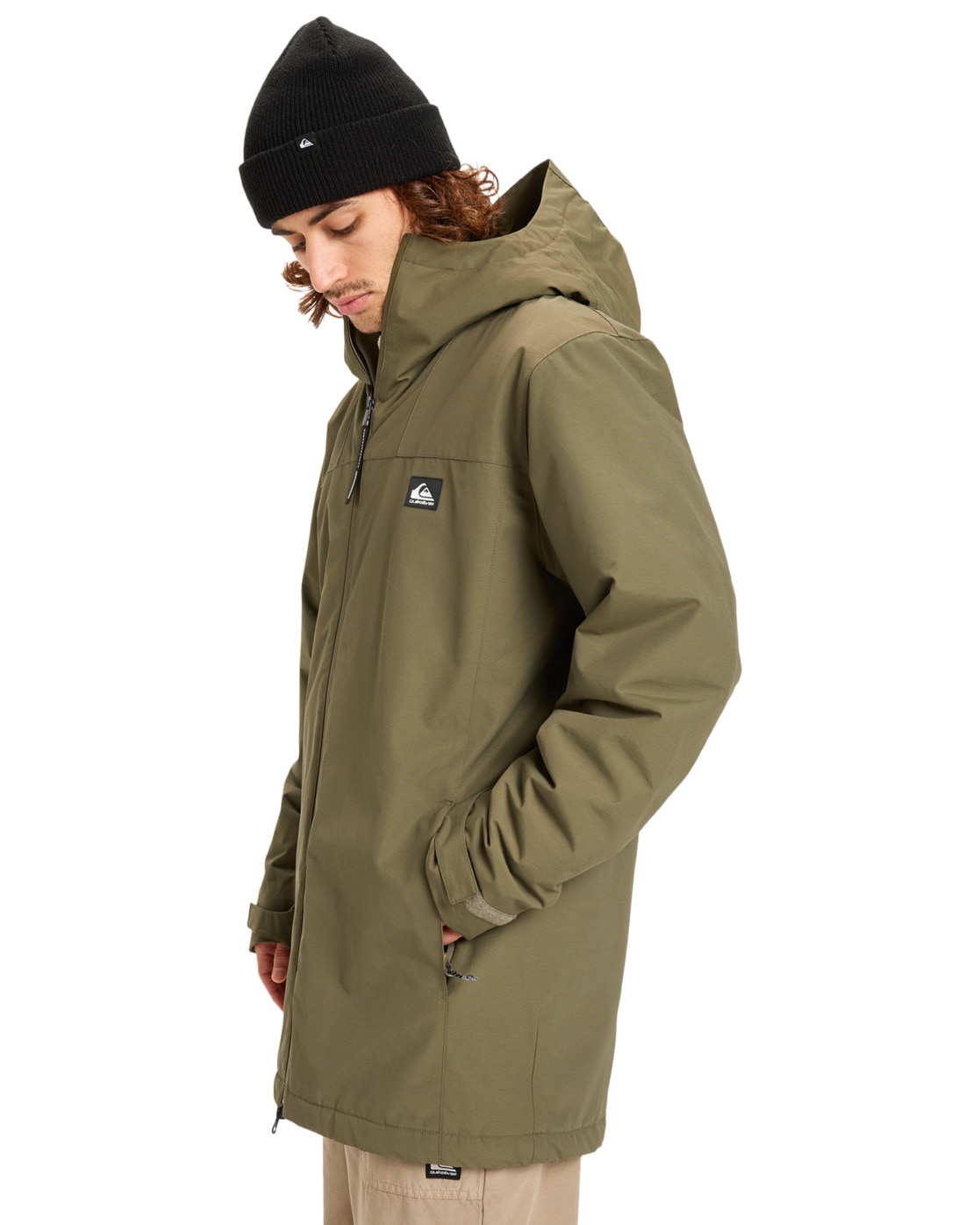 Quiksilver Regenjacke »Overcast 3K Parka« mit Kapuze
