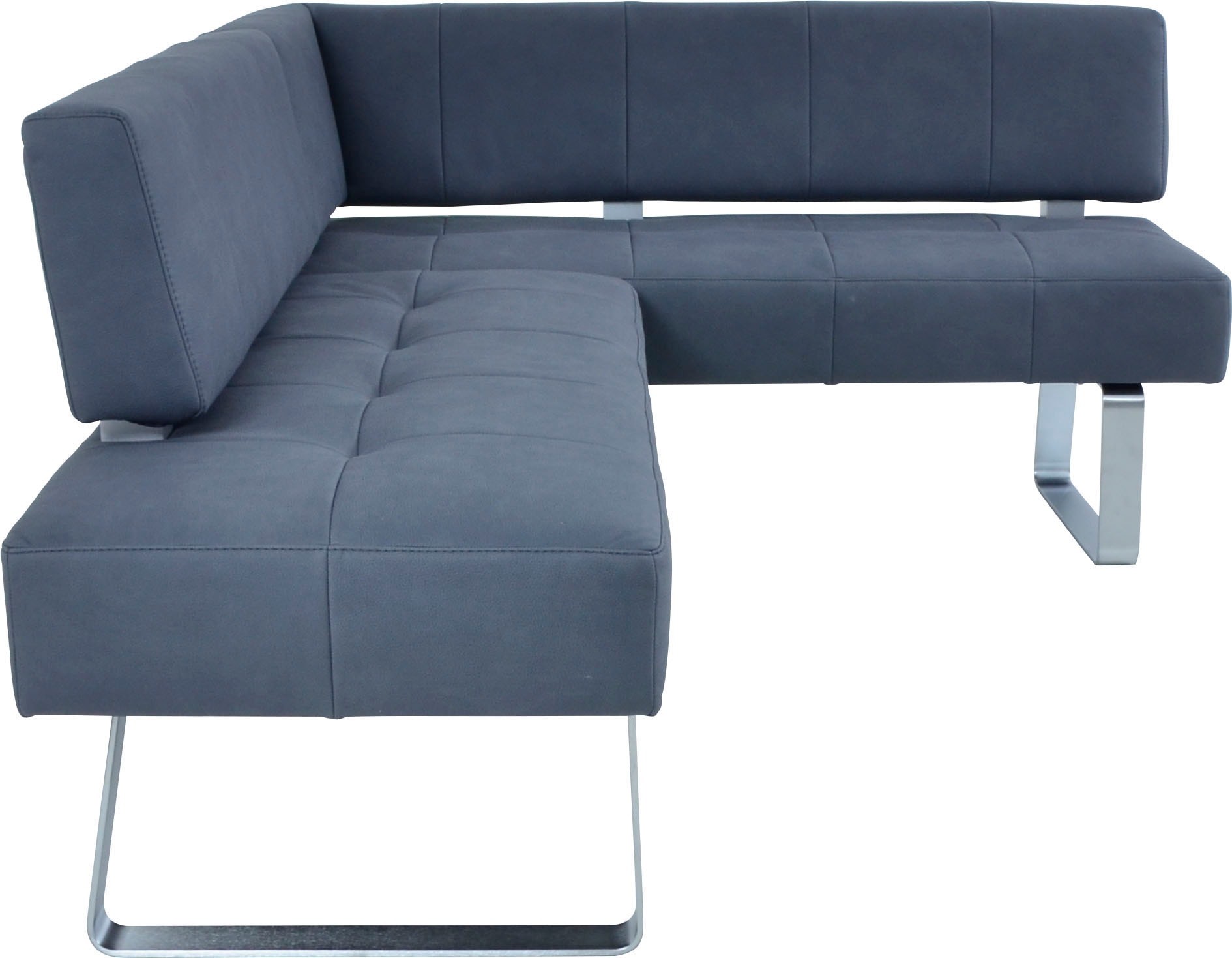 K+W Komfort & Wohnen Eckbankgruppe »Spider II« Set, 4 Stk. tlg. langer Schenkel 227cm, 2 Freischwinger, Auszugstisch in Breite 130 cm