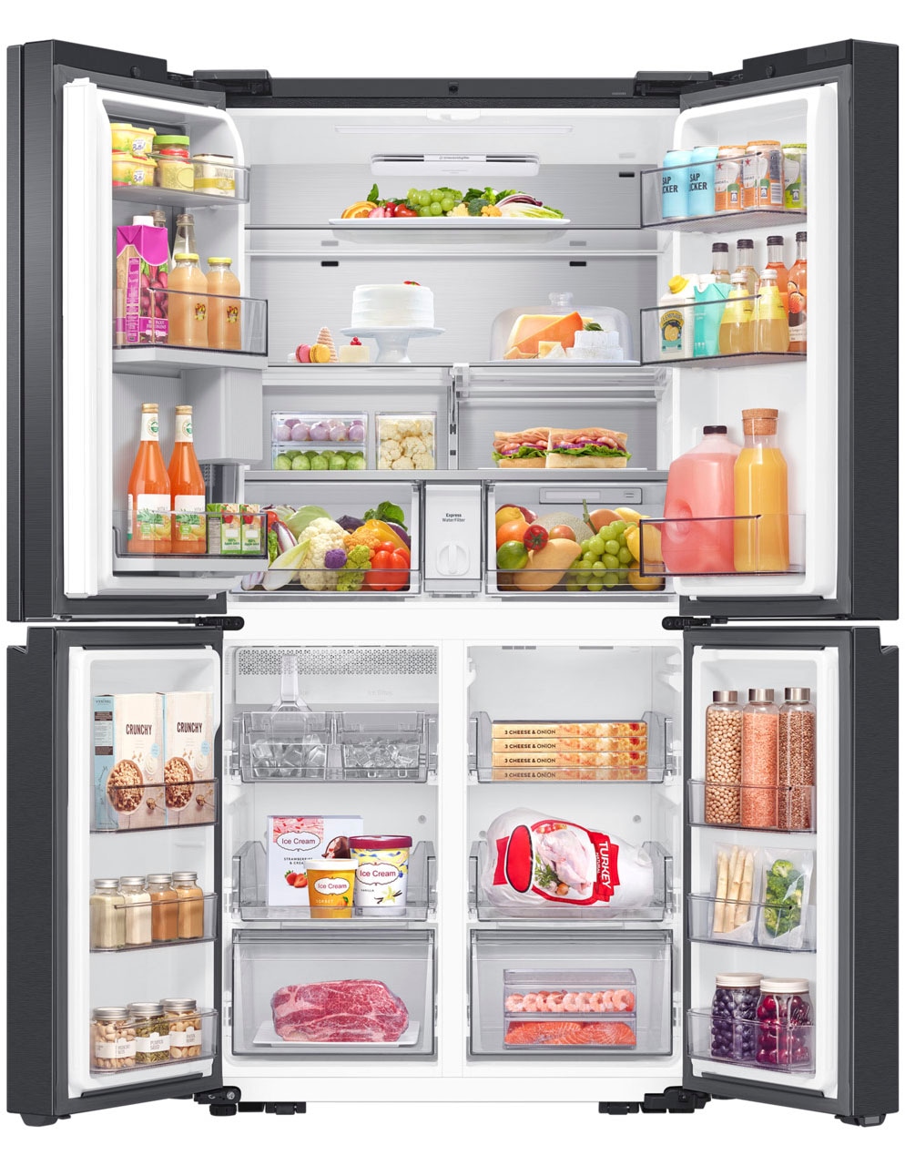 Samsung French Door »RF65DG9H0EB1EF« 183 cm hoch 91,2 cm breit