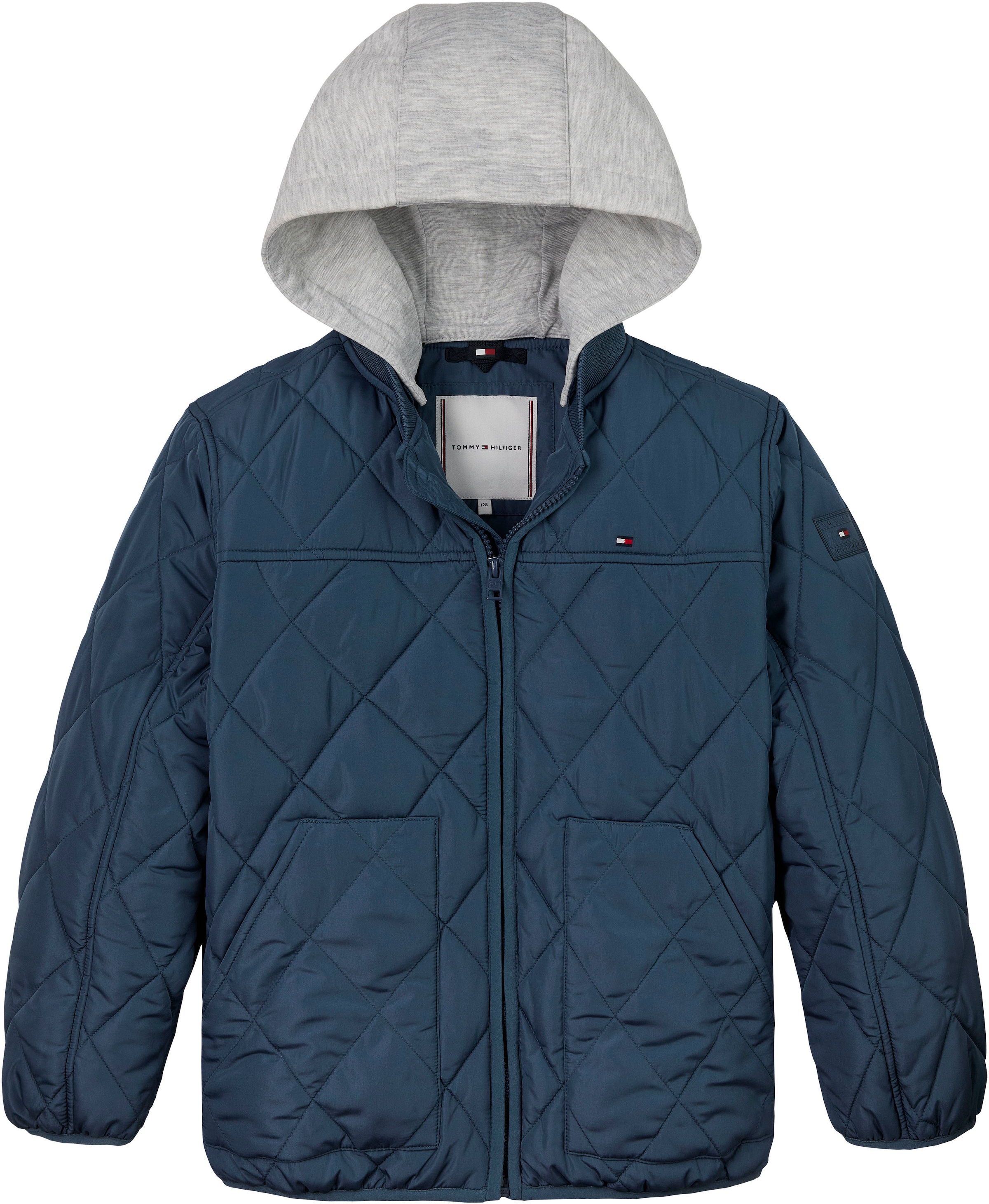 Outdoorjacke »LIGHT PADDED QUILTED JACKET«, mit Kapuze, Babys bis 2 Jahre mit...